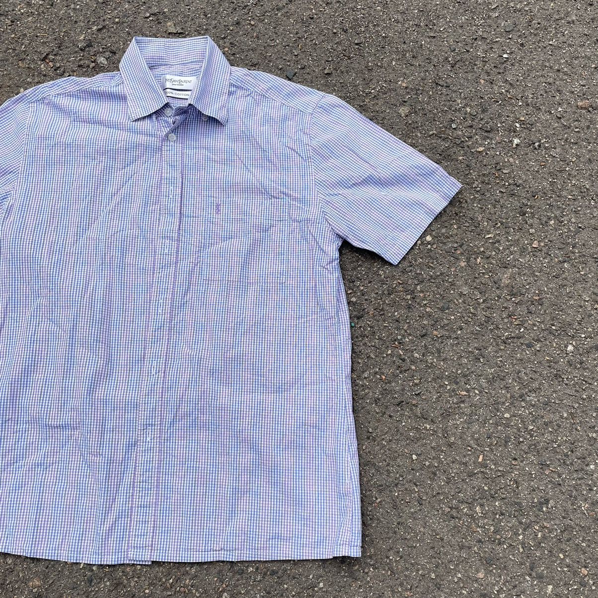 Vintage Vintage Y2K Light Blue Striped Oxford Button Up Preppy M Size US M / EU 48-50 / 2 - 3 Thumbnail