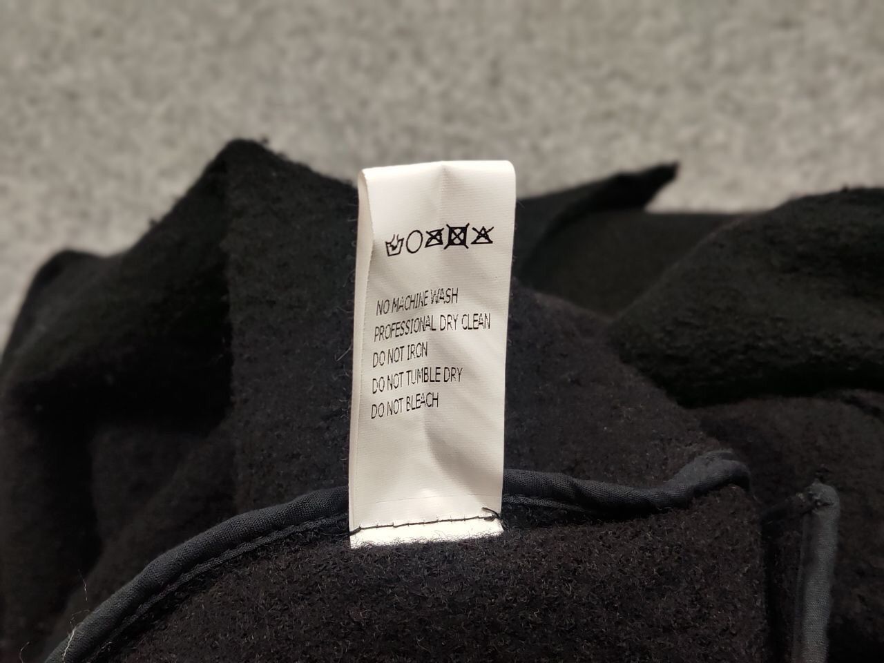 Lost & Found Ria Dunn Lost & Found Ria Dunn Coat Black Wool asymmetric Jacket Size M / US 6-8 / IT 42-44 - 19 Thumbnail