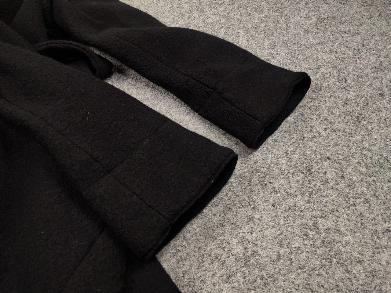 Lost & Found Ria Dunn Lost & Found Ria Dunn Coat Black Wool asymmetric Jacket Size M / US 6-8 / IT 42-44 - 13 Thumbnail