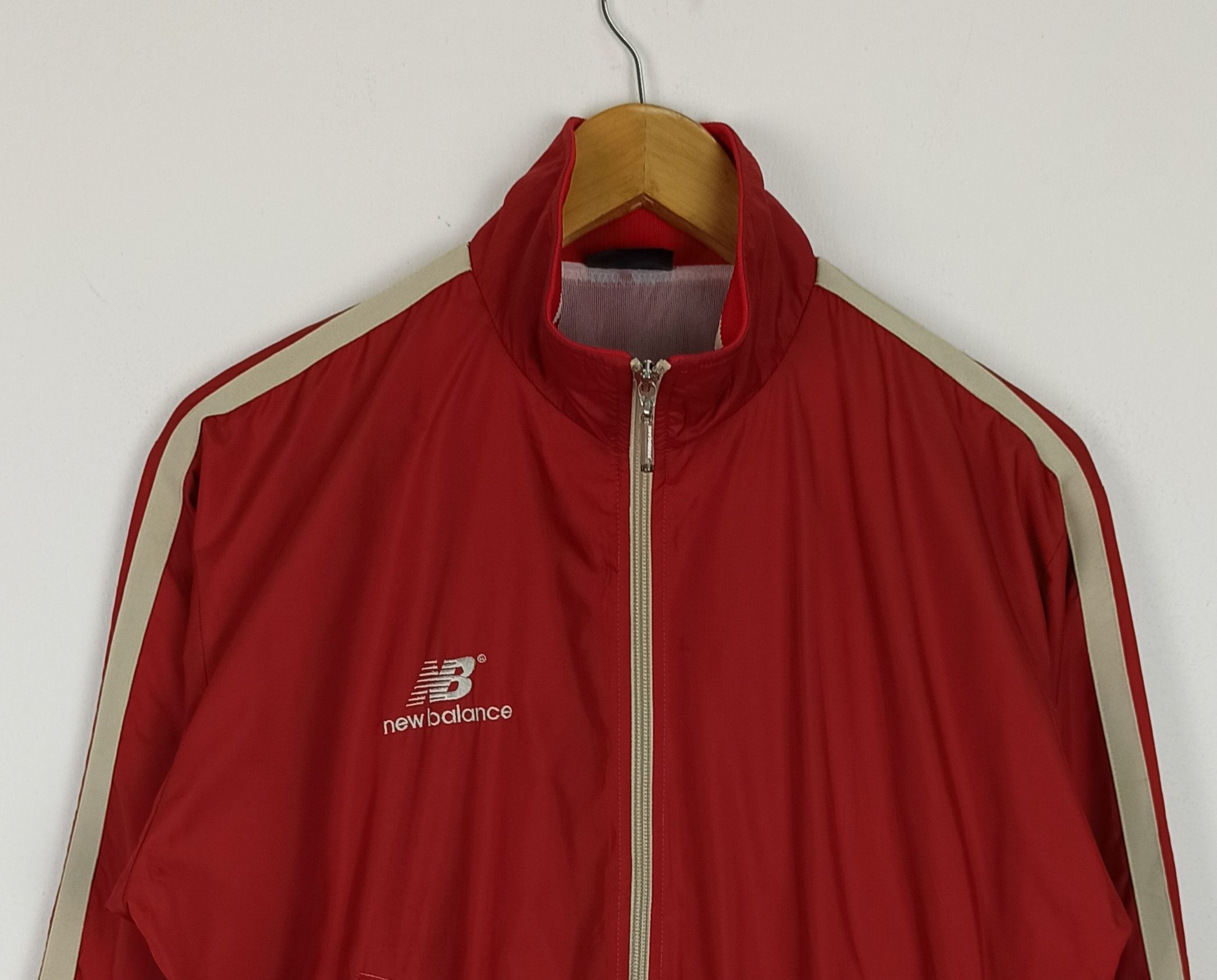 New Balance Vintage New Balance Jacket Red Colour for Ladies (c40) Size L / US 10 / IT 46 - 2 Thumbnail