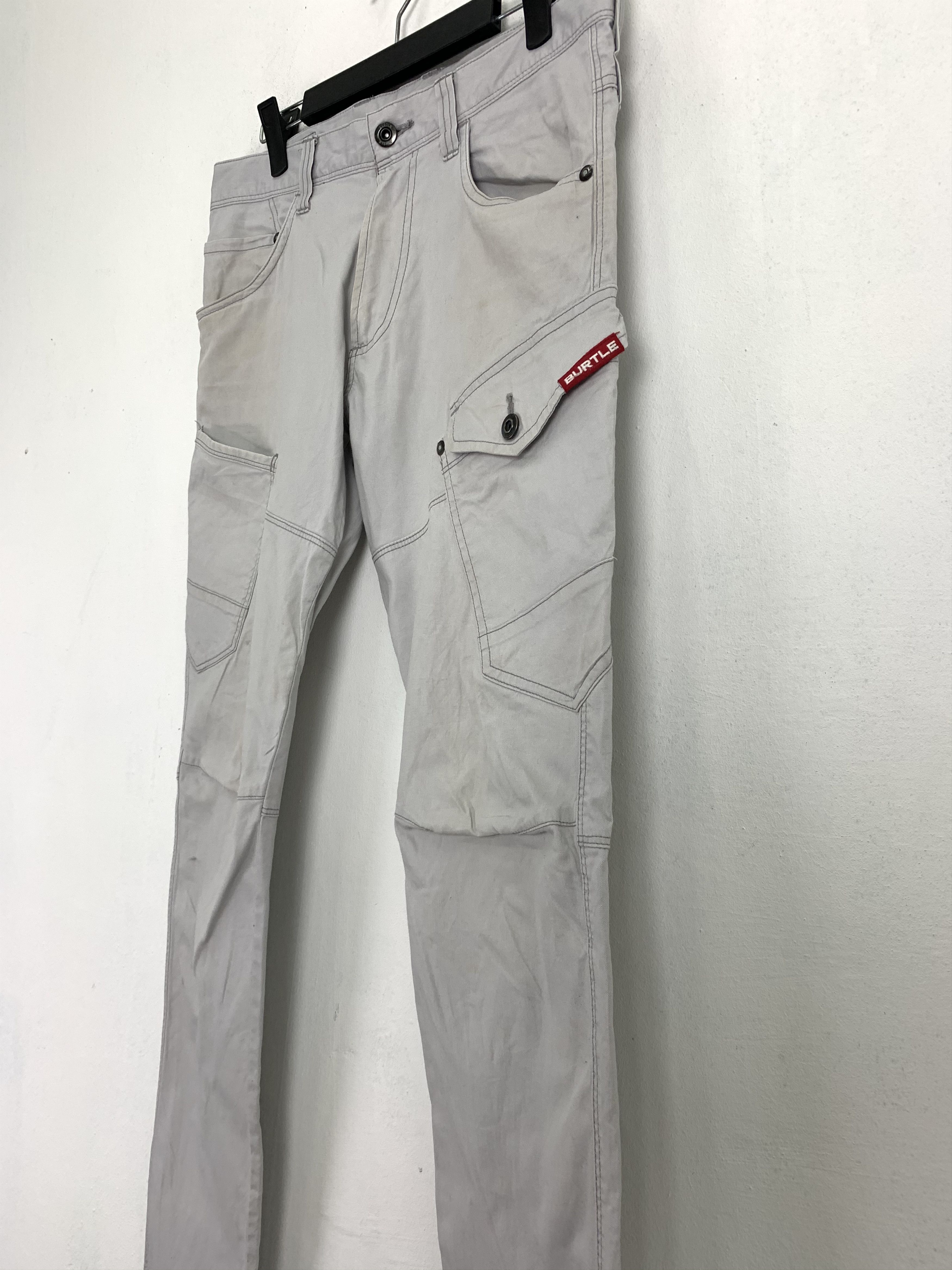 Japanese Brand Cargo Pants Burtle Work Wear Workers Streetwear Vintage Size US 30 / EU 46 - 4 Thumbnail