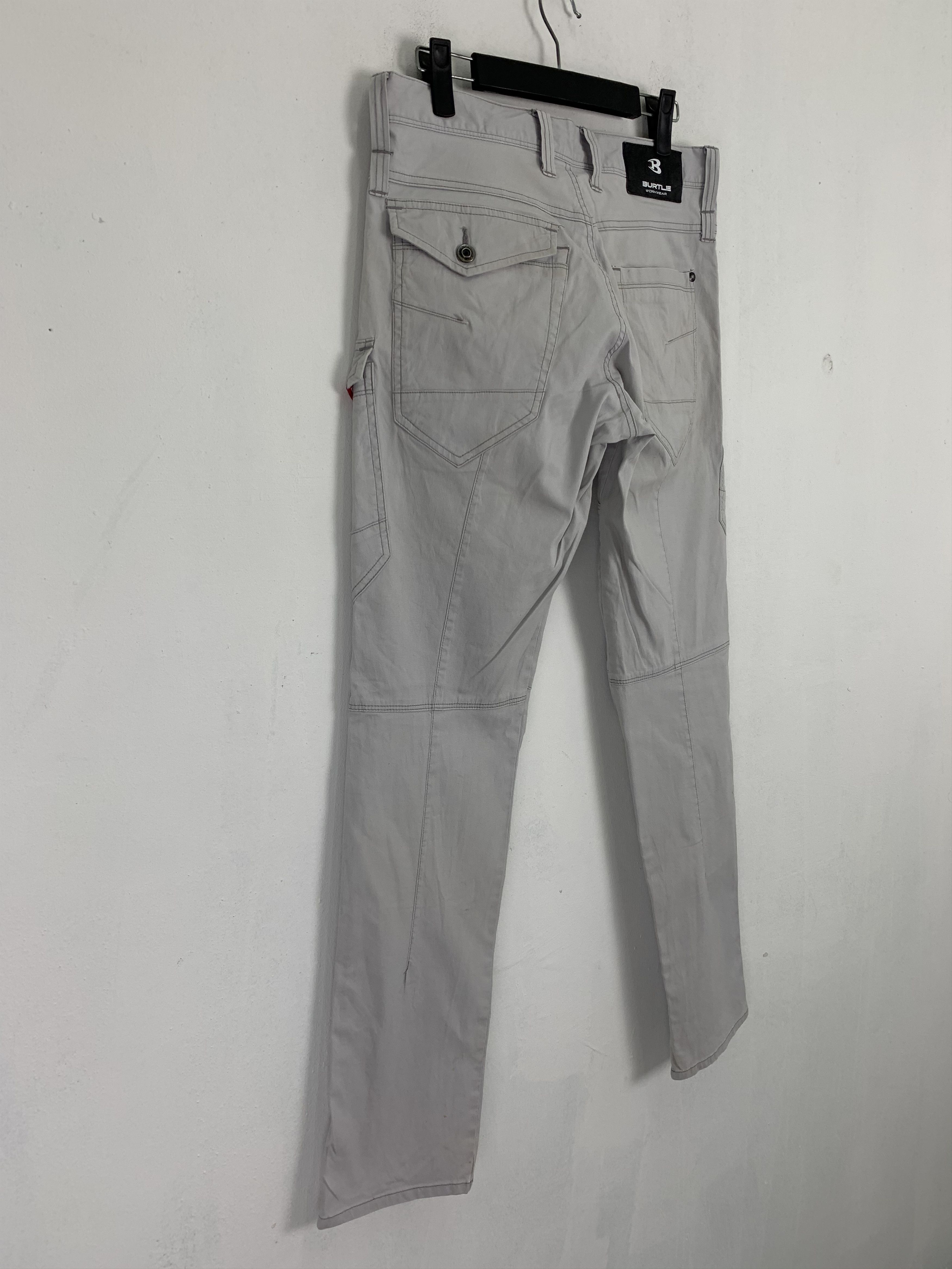Japanese Brand Cargo Pants Burtle Work Wear Workers Streetwear Vintage Size US 30 / EU 46 - 12 Thumbnail