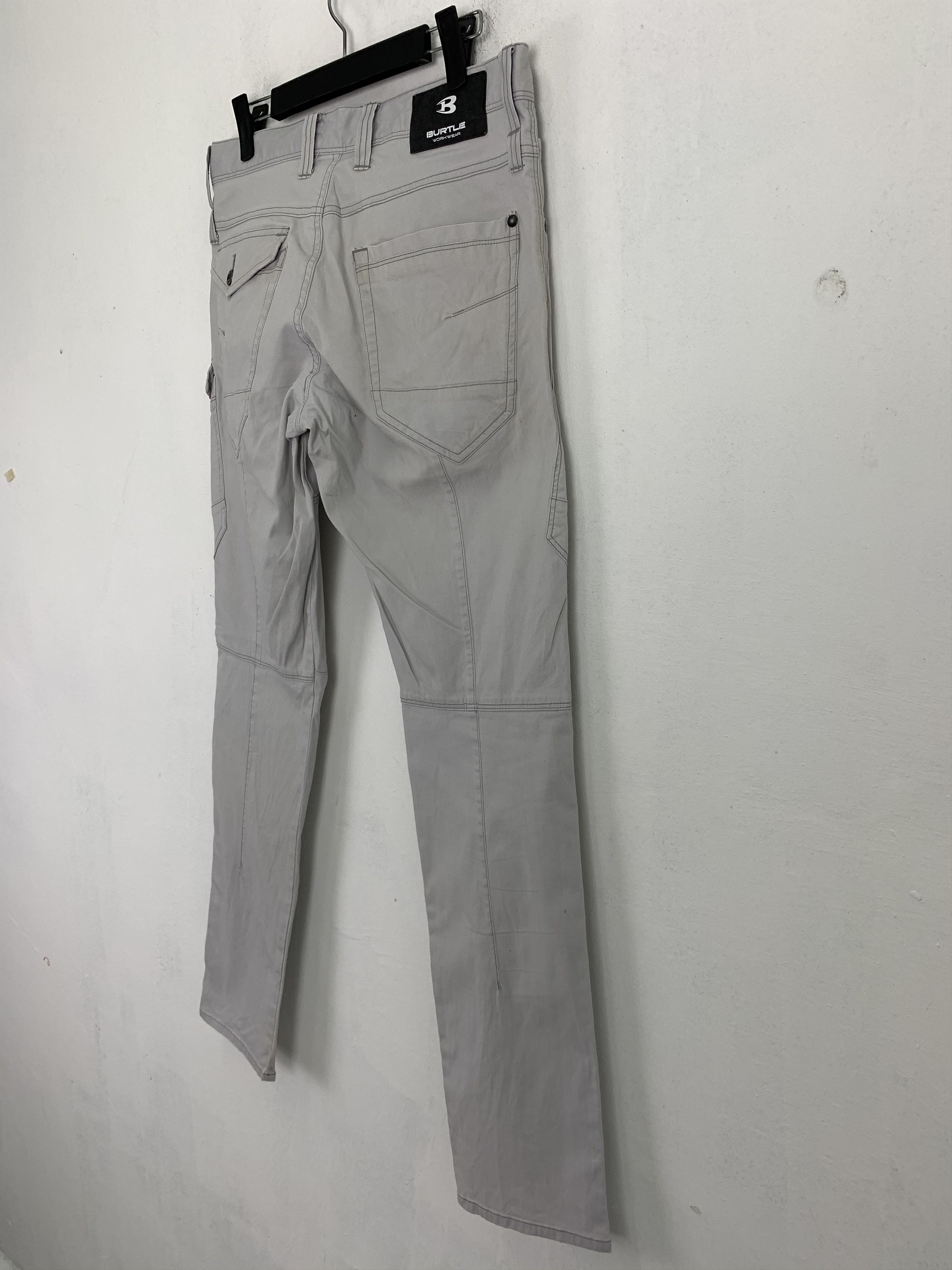 Japanese Brand Cargo Pants Burtle Work Wear Workers Streetwear Vintage Size US 30 / EU 46 - 13 Thumbnail