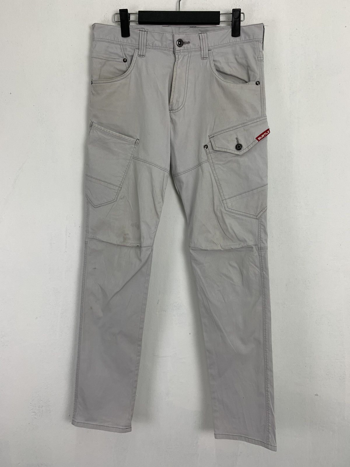 Japanese Brand Cargo Pants Burtle Work Wear Workers Streetwear Vintage Size US 30 / EU 46 - 1 Thumbnail