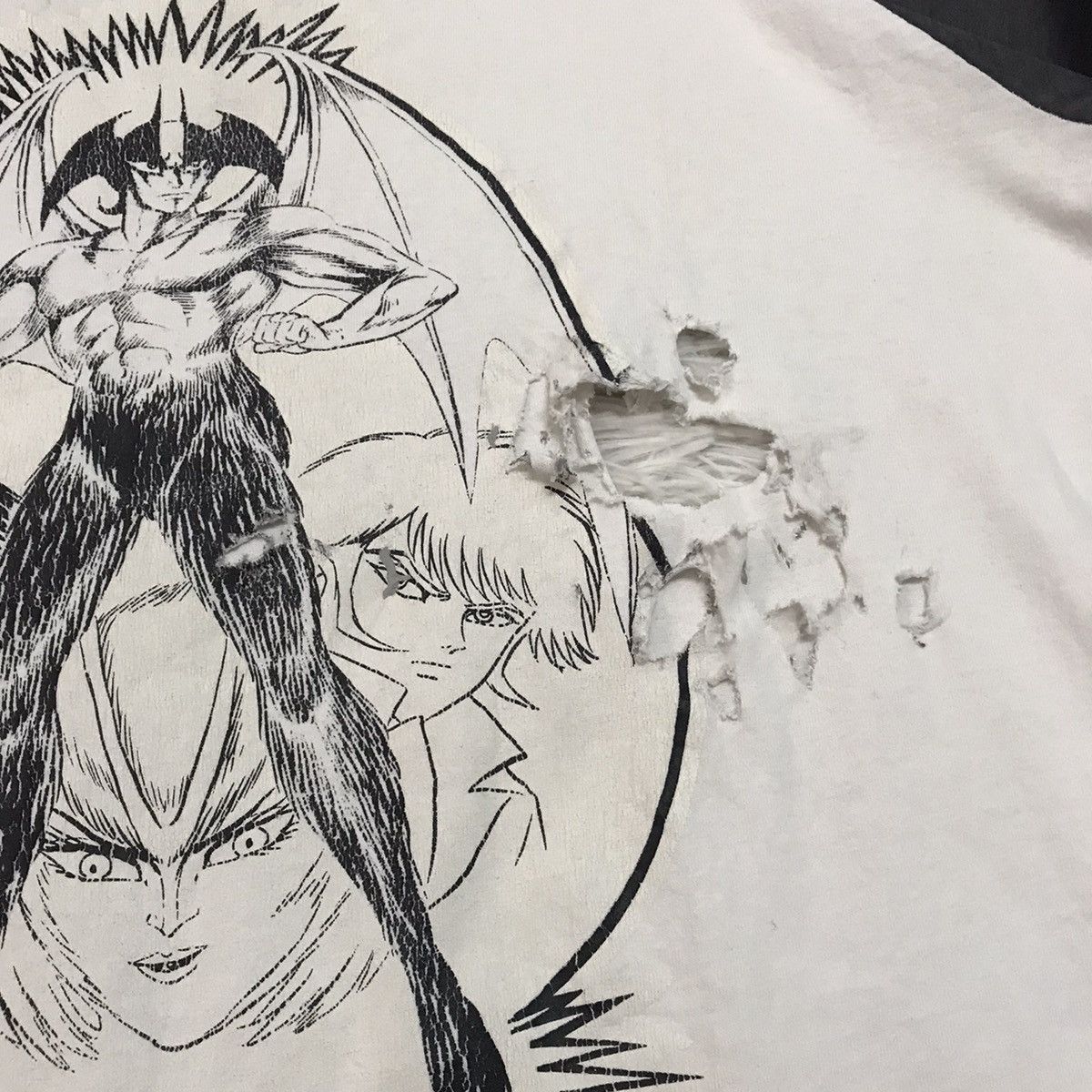 Anime Vtg Anime Devilman Go Nagai 3Q Tee Single Stitch Size US M / EU 48-50 / 2 - 4 Thumbnail