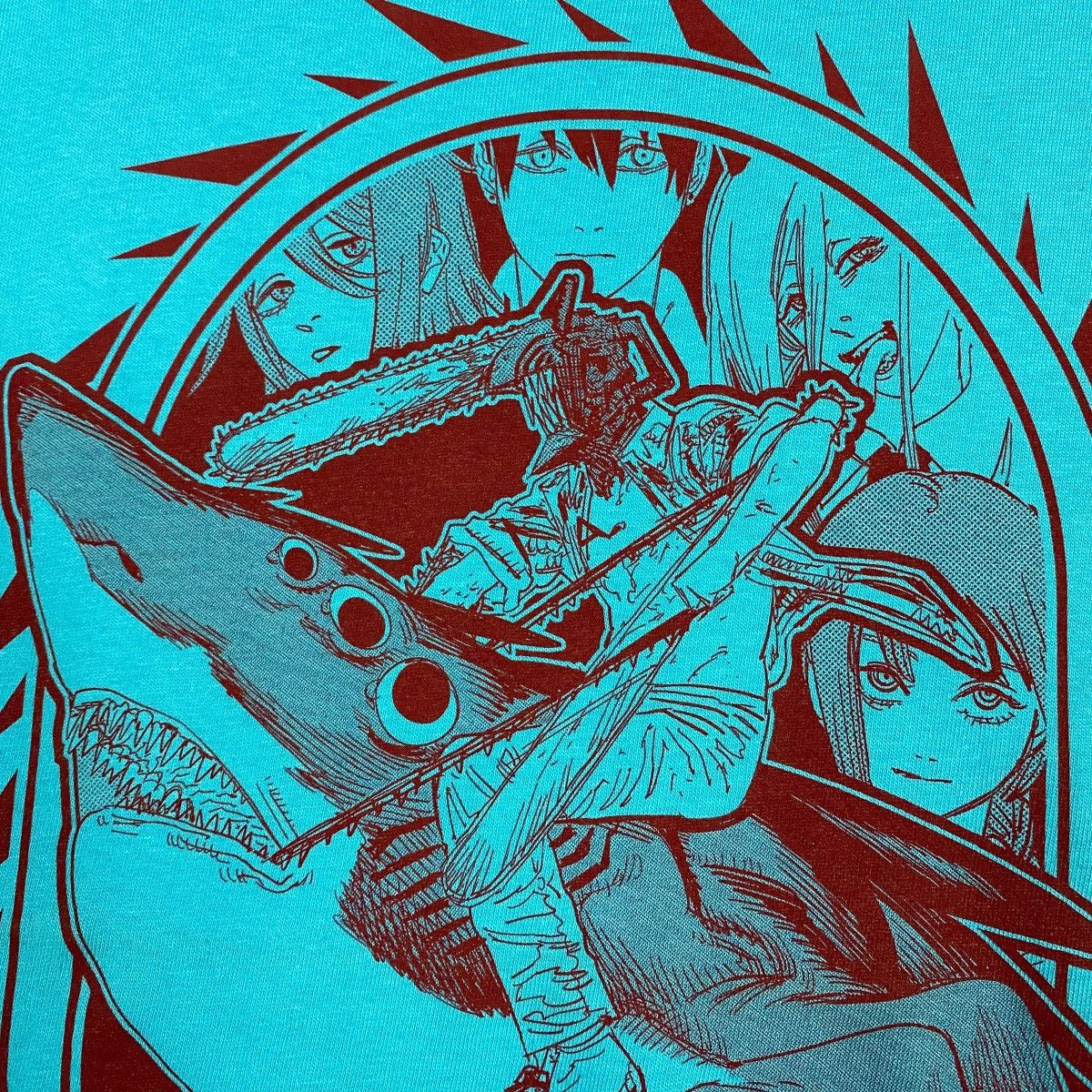 Anime CHAINSAW MAN LIMITED EDITION PROMO ANIME T SHIRT Size US L / EU 52-54 / 3 - 4 Thumbnail