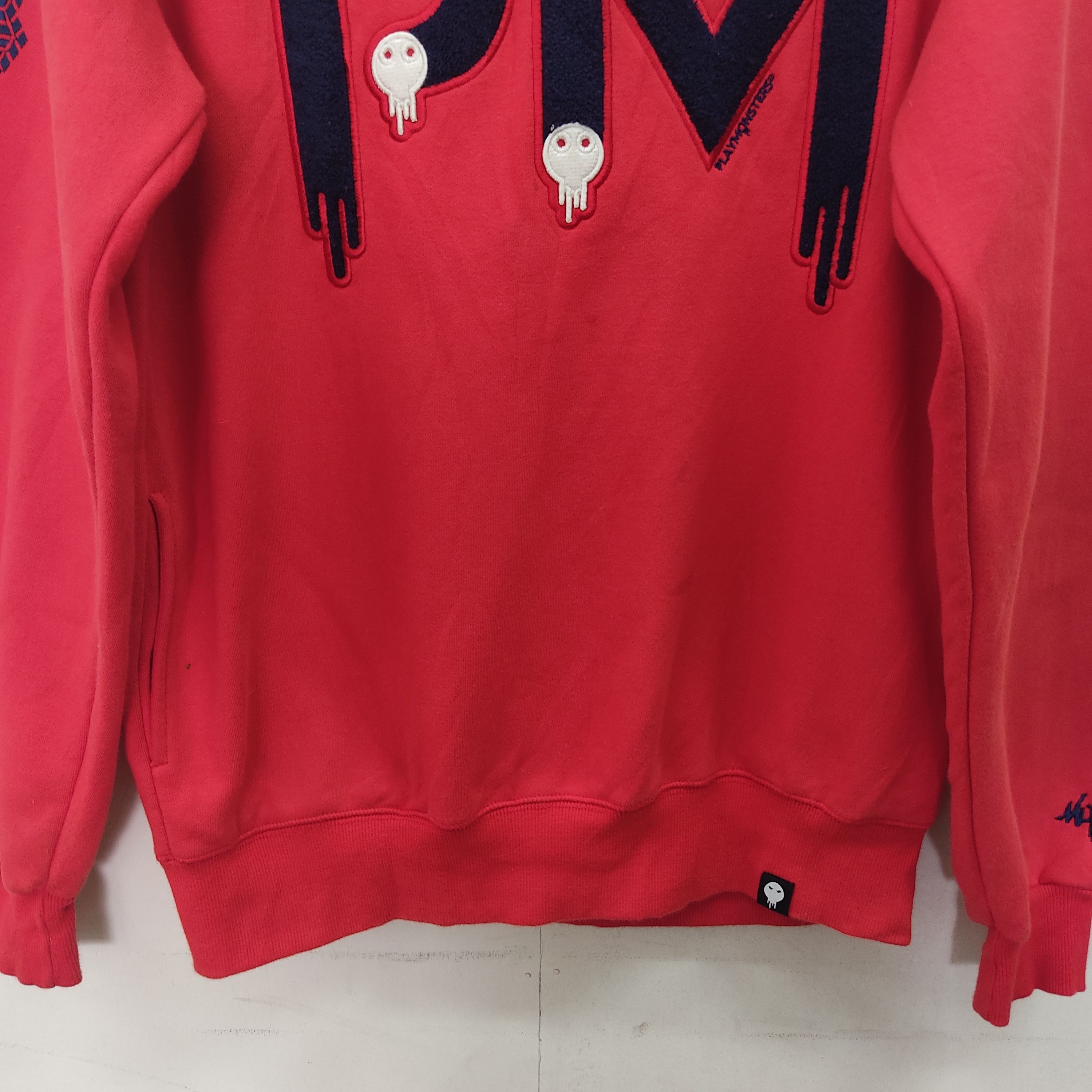 Other PlayMonster Big Logo Red Sweatshirt Size US XL / EU 56 / 4 - 3 Thumbnail