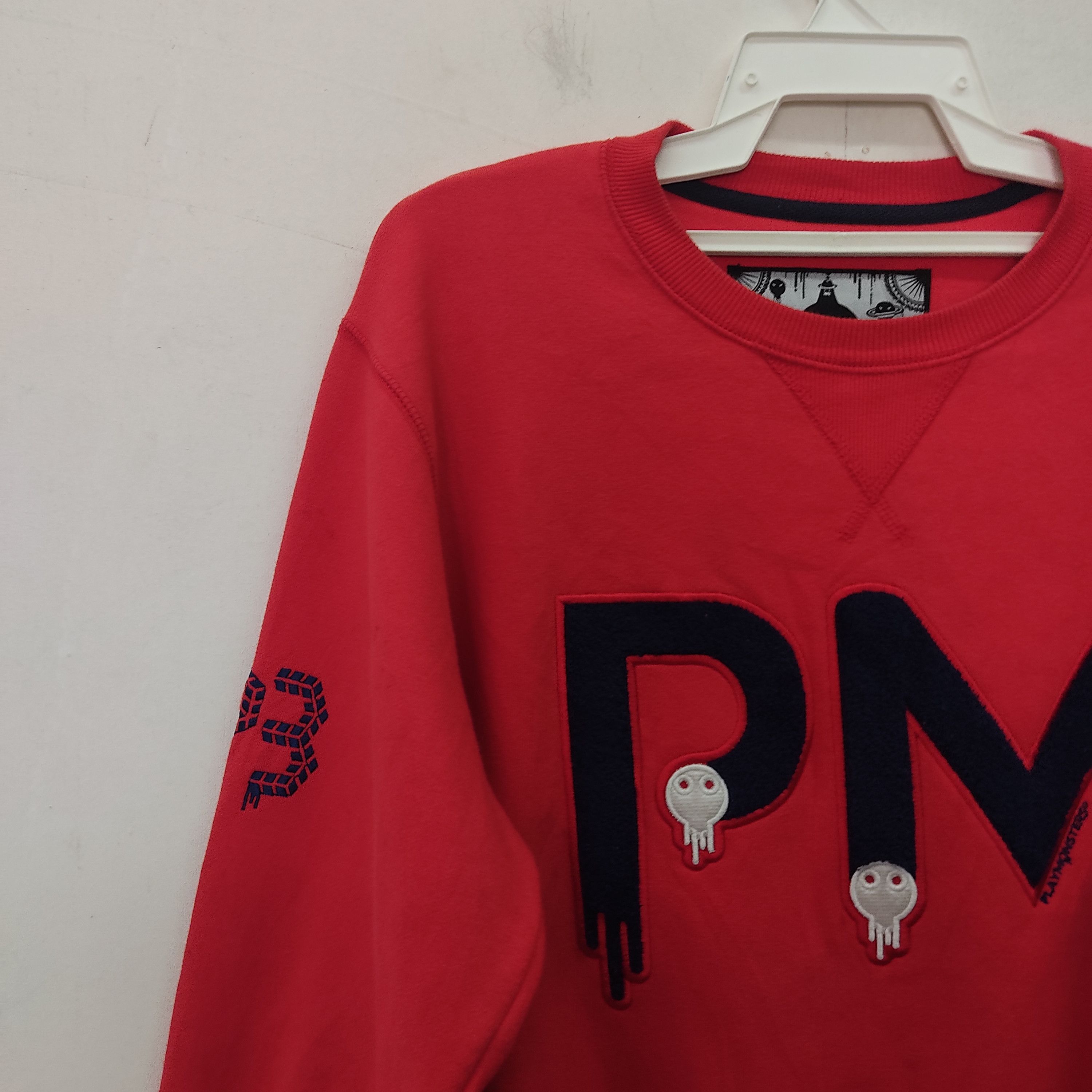 Other PlayMonster Big Logo Red Sweatshirt Size US XL / EU 56 / 4 - 5 Thumbnail