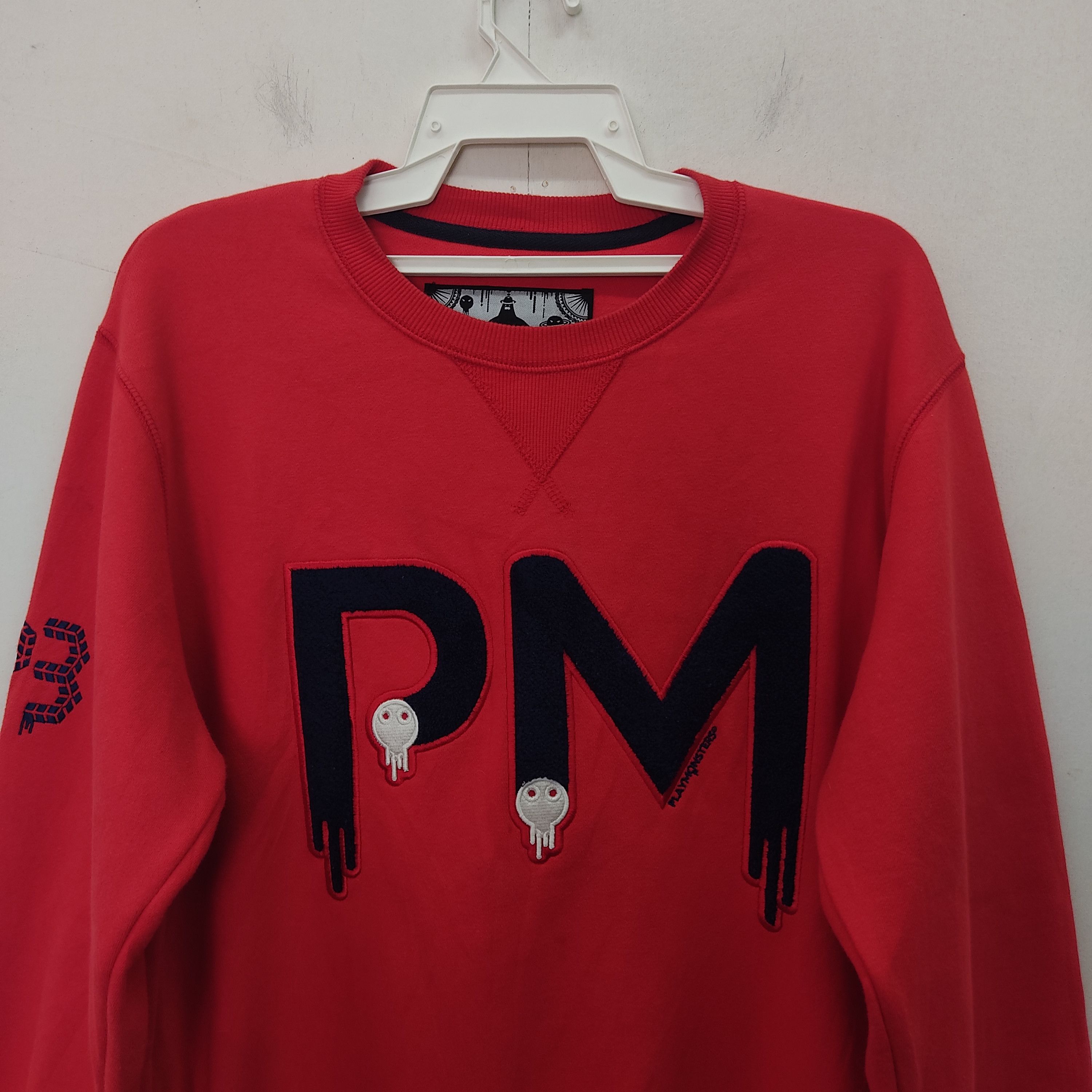 Other PlayMonster Big Logo Red Sweatshirt Size US XL / EU 56 / 4 - 2 Thumbnail