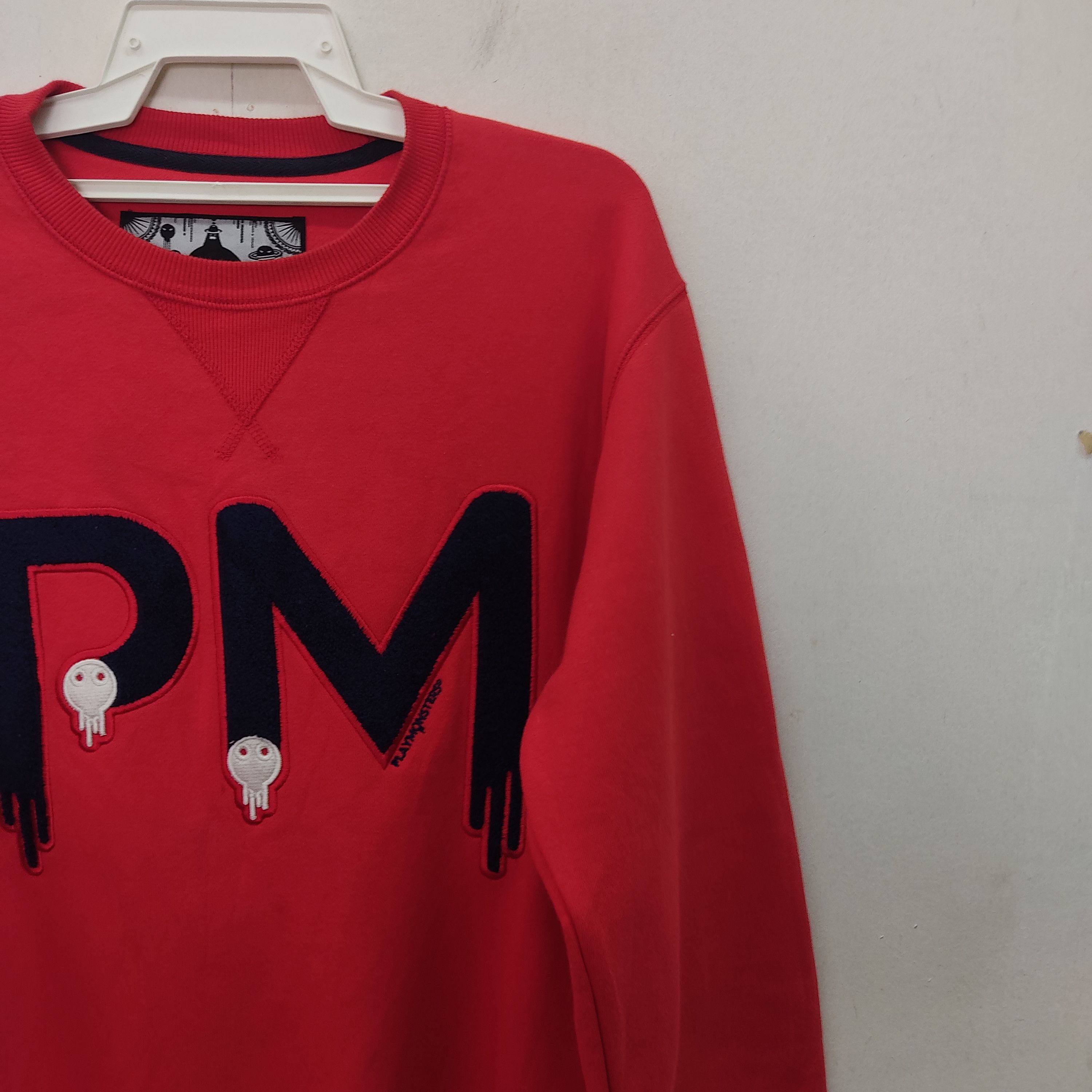 Other PlayMonster Big Logo Red Sweatshirt Size US XL / EU 56 / 4 - 6 Thumbnail