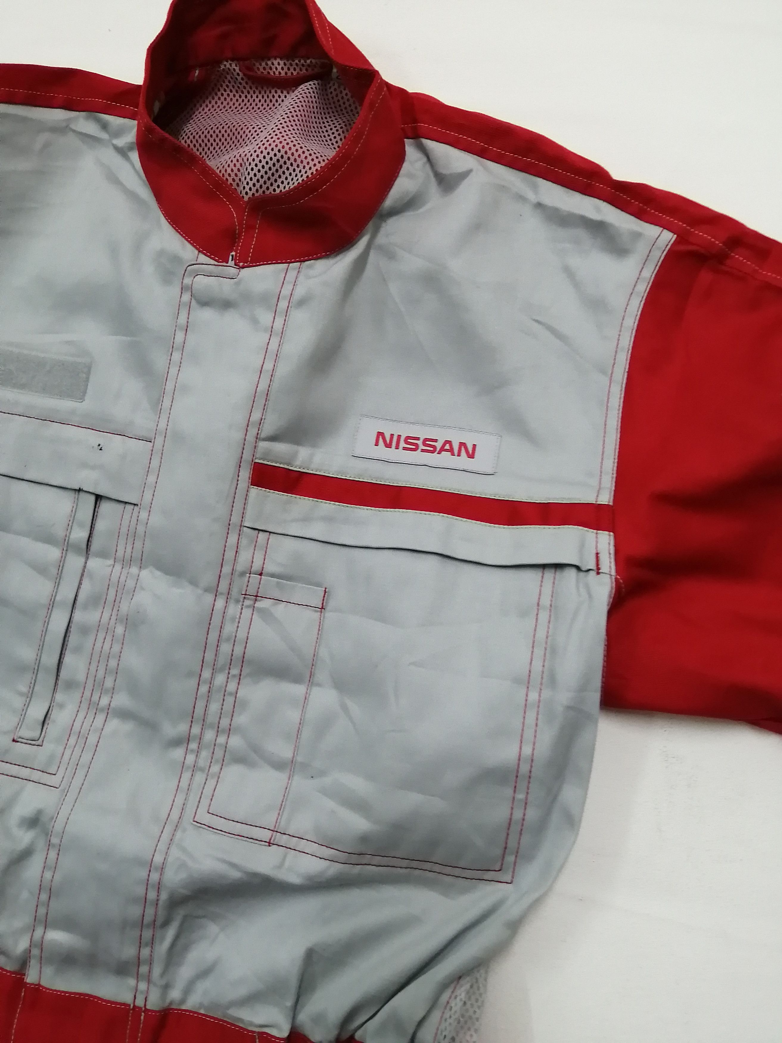 Japanese Brand Vintage Nissan X Racing Coveralls Size US 35 - 8 Thumbnail