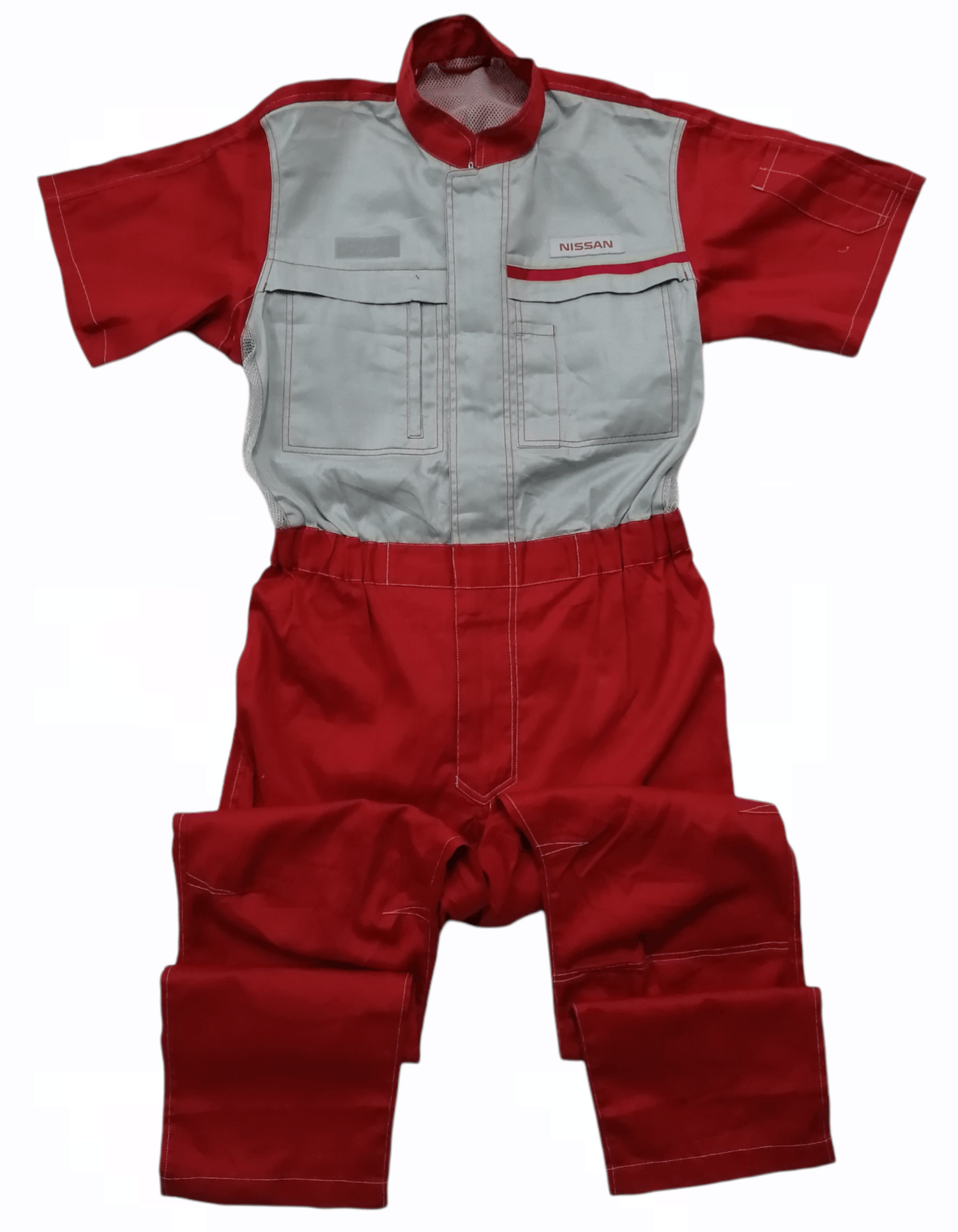 Japanese Brand Vintage Nissan X Racing Coveralls Size US 35 - 3 Thumbnail