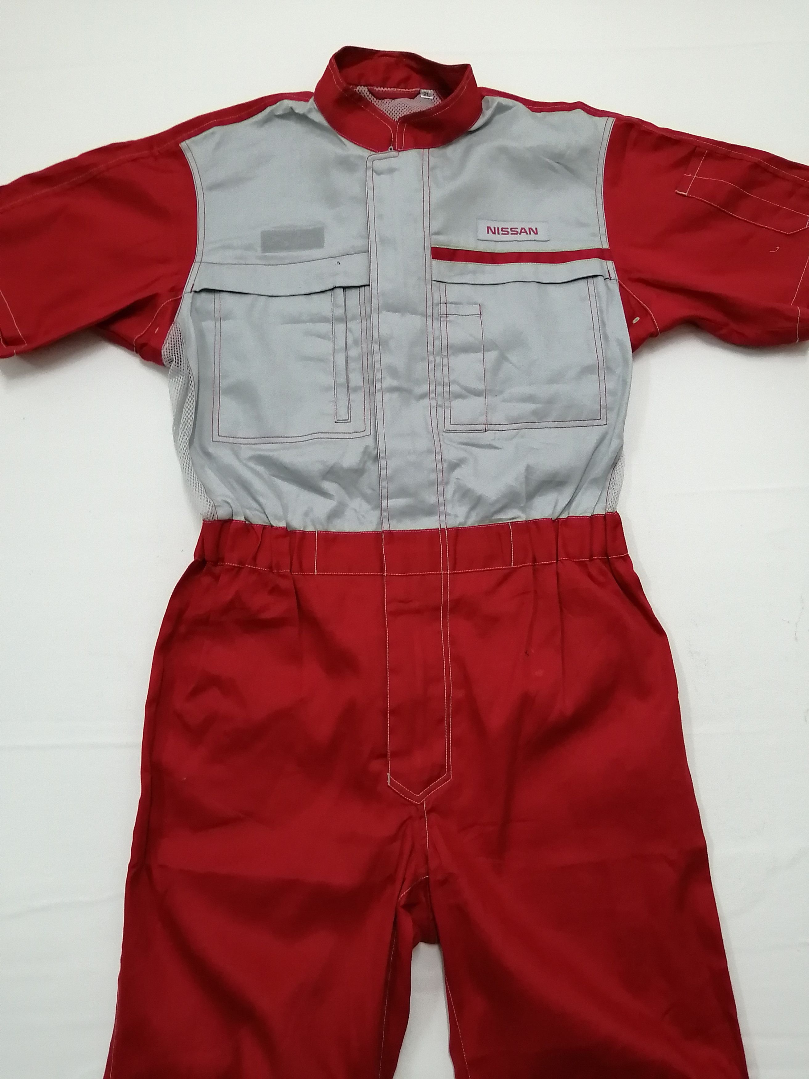 Japanese Brand Vintage Nissan X Racing Coveralls Size US 35 - 9 Thumbnail