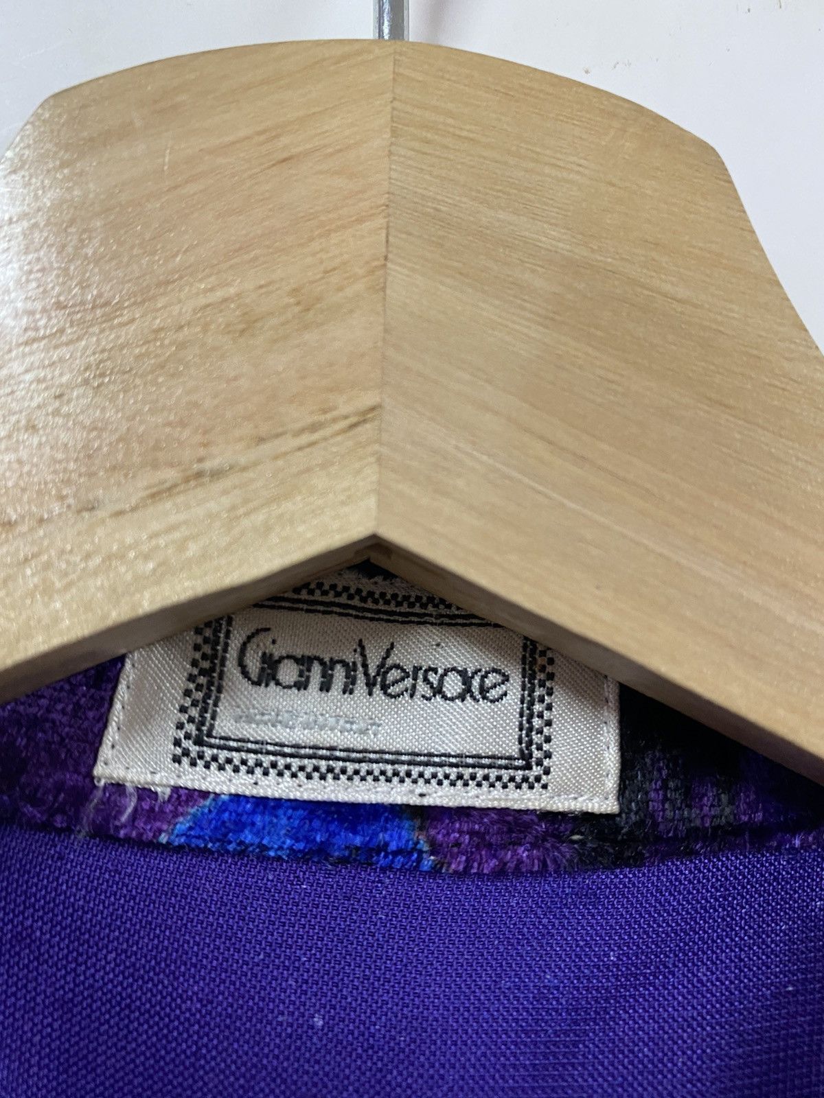 Versace Authentic🔥Gianni Versace PsycheDelic Geometry Baroque Silk Size US S / EU 44-46 / 1 - 18 Thumbnail