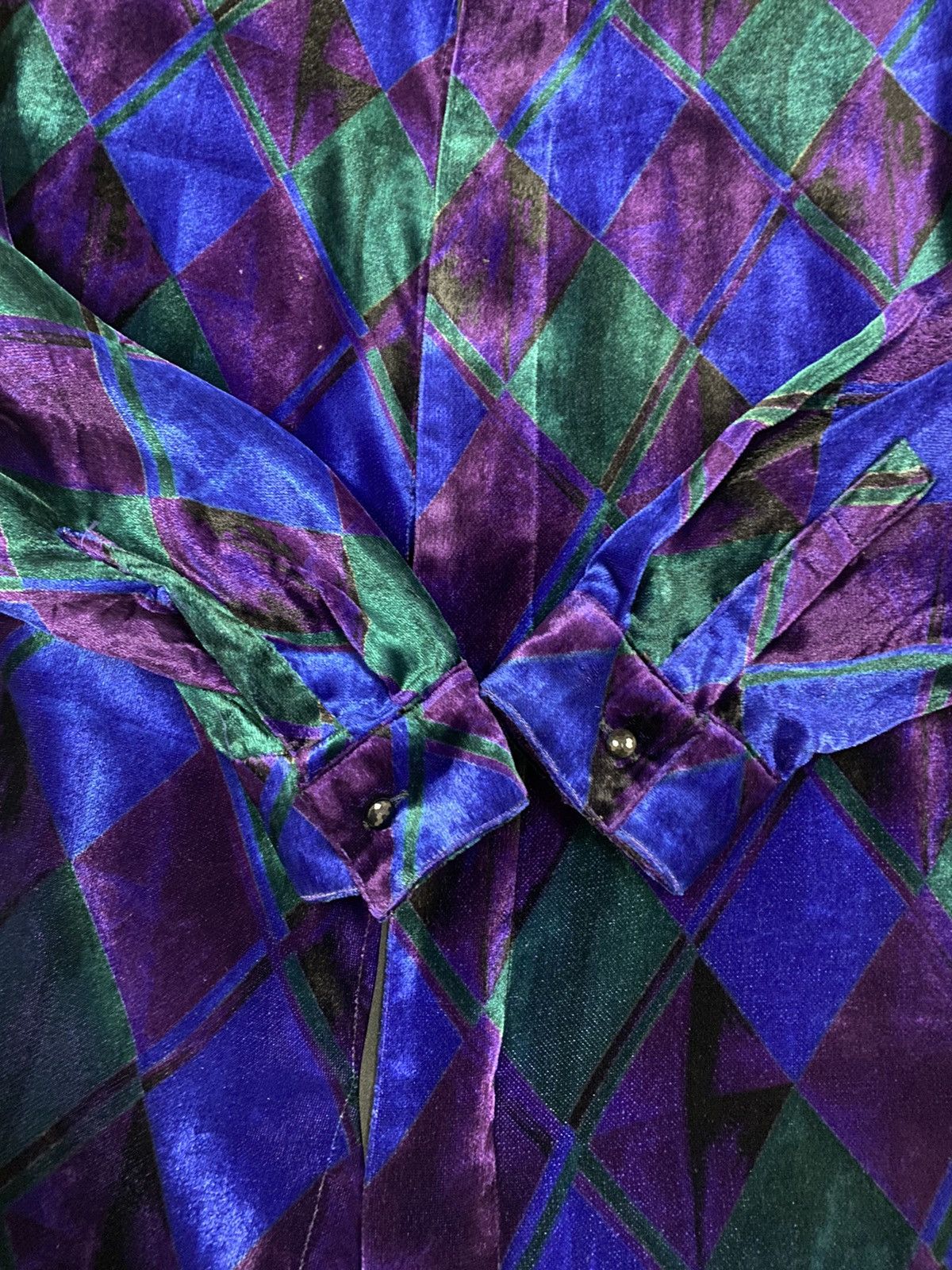 Versace Authentic🔥Gianni Versace PsycheDelic Geometry Baroque Silk Size US S / EU 44-46 / 1 - 11 Thumbnail