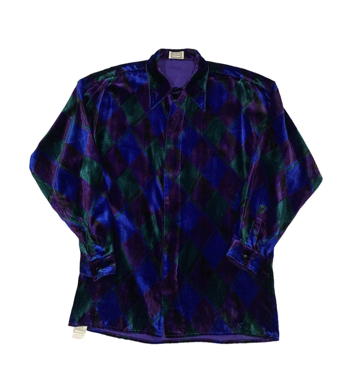 Versace Authentic🔥Gianni Versace PsycheDelic Geometry Baroque Silk Size US S / EU 44-46 / 1 - 2 Thumbnail