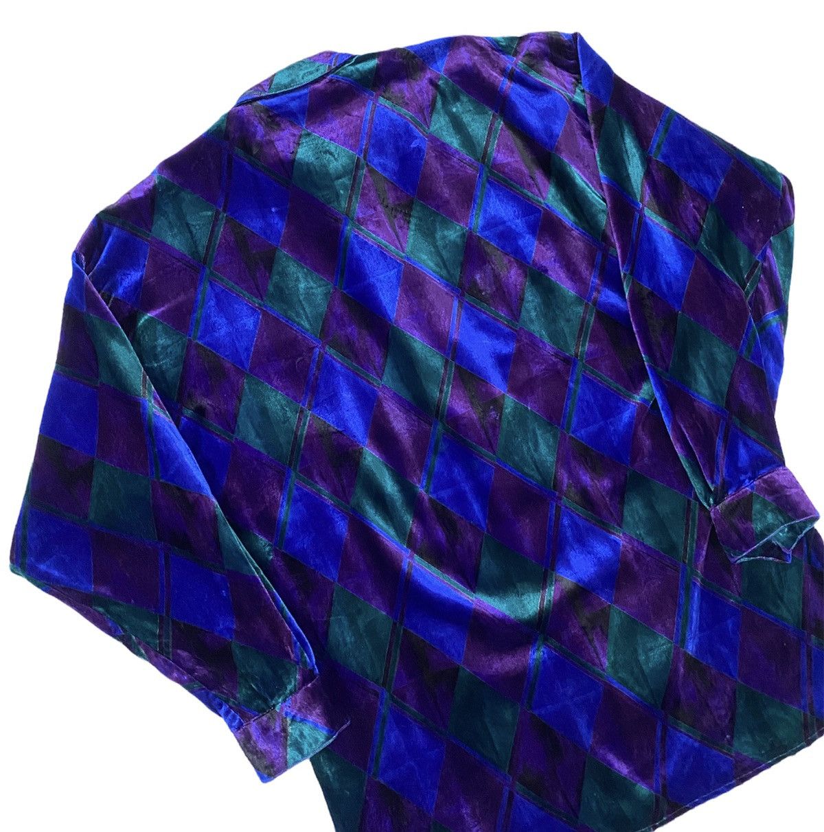 Versace Authentic🔥Gianni Versace PsycheDelic Geometry Baroque Silk Size US S / EU 44-46 / 1 - 9 Thumbnail