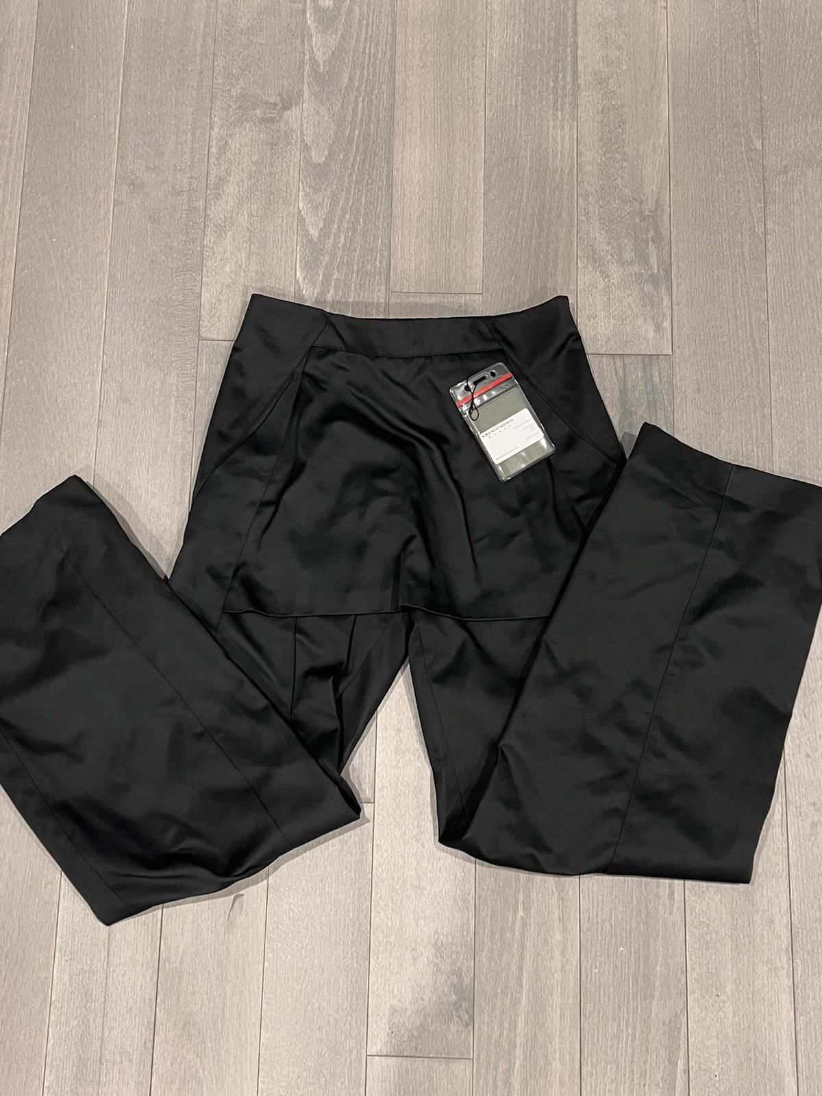 Kiko Kostadinov Kiko Kostadinov Black Darted Skirt Pants Size 26" / US 2 / IT 38 - 2 Thumbnail