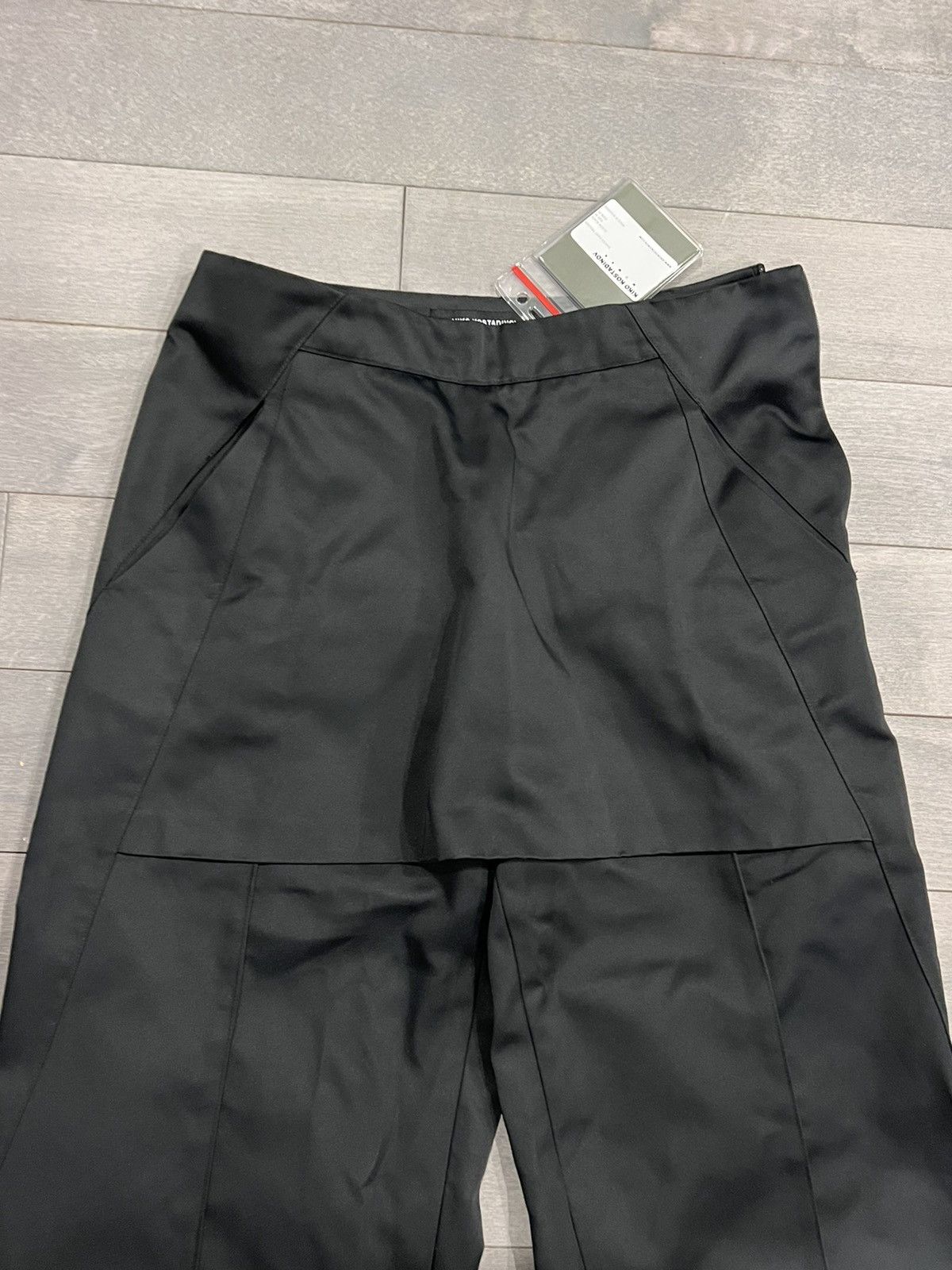 Kiko Kostadinov Kiko Kostadinov Black Darted Skirt Pants Size 26" / US 2 / IT 38 - 4 Thumbnail