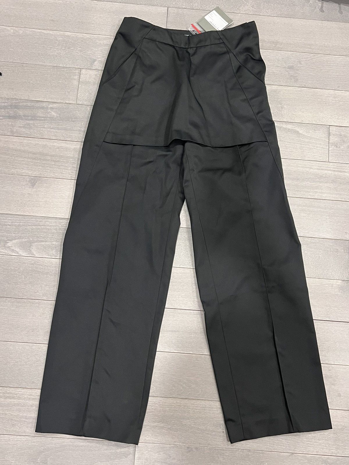 Kiko Kostadinov Kiko Kostadinov Black Darted Skirt Pants Size 26" / US 2 / IT 38 - 3 Thumbnail