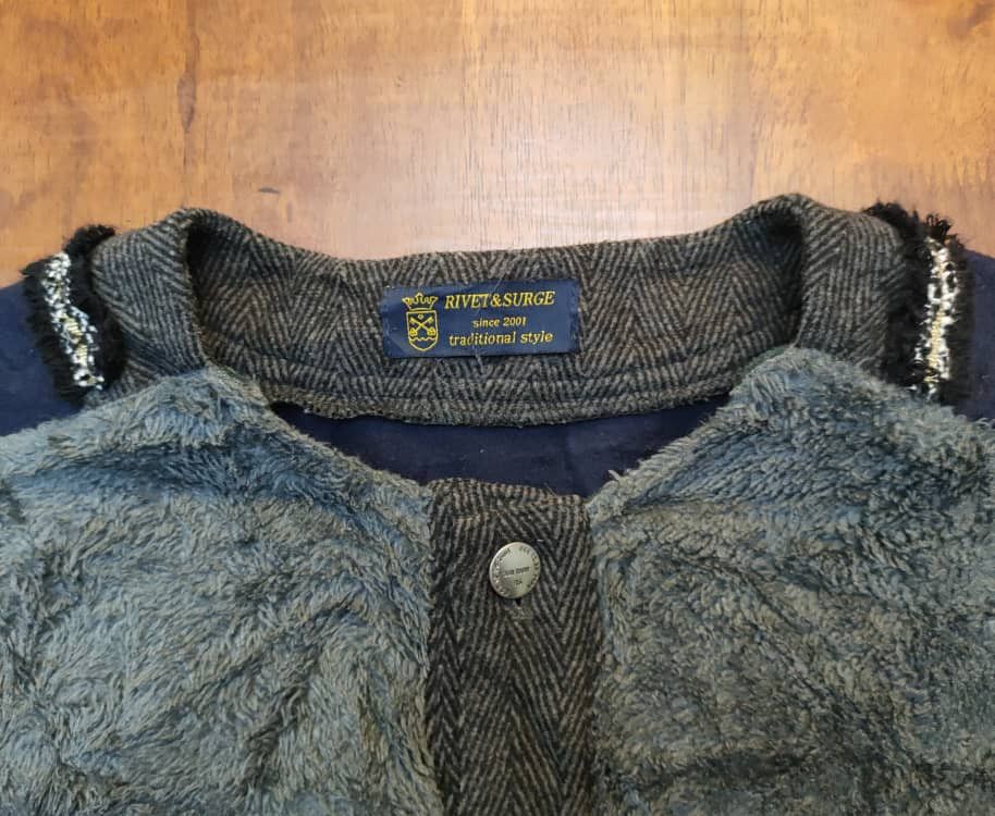 Japanese Brand 💥LAST CALL💥 Rivet & Surge Patchwork JAcket Size US L / EU 52-54 / 3 - 4 Thumbnail