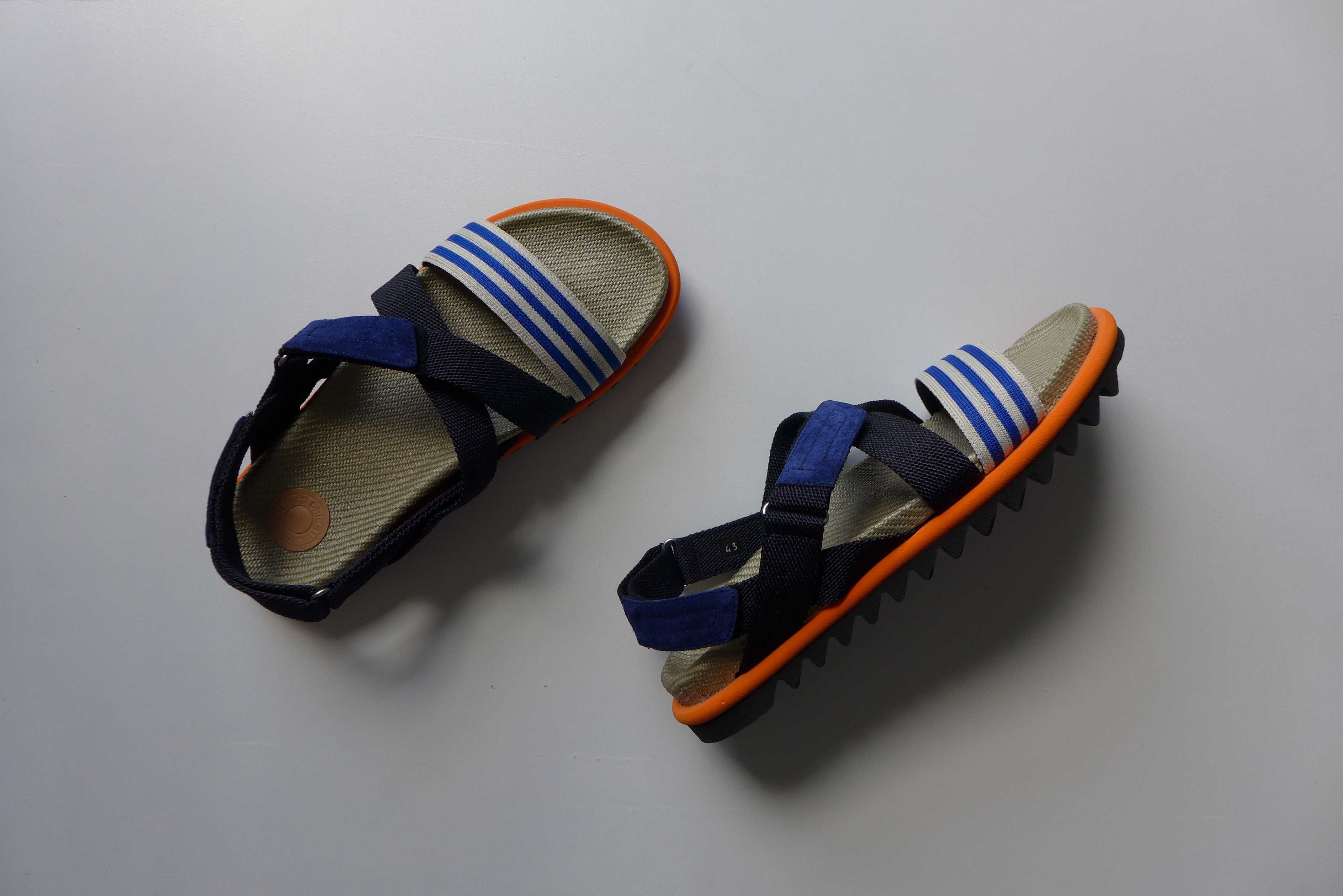 Dries Van Noten Dries Van Noten Webbing Sandals - Navy Size US 9 / EU 42 - 11 Thumbnail
