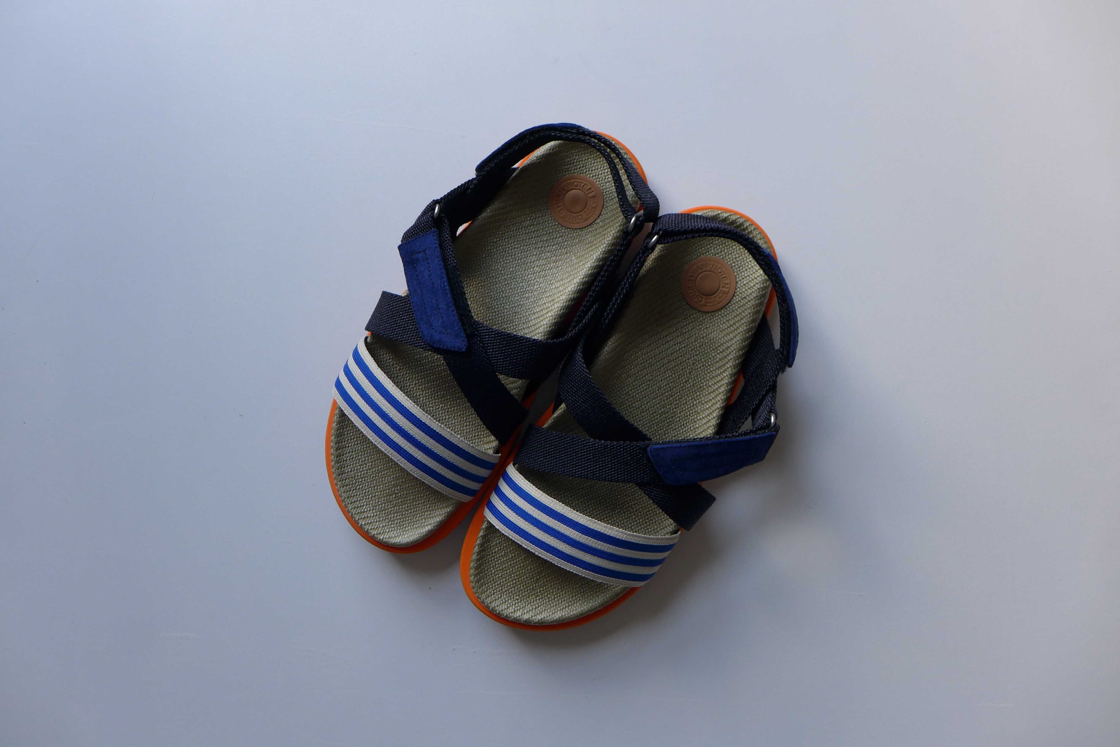 Dries Van Noten Dries Van Noten Webbing Sandals - Navy Size US 9 / EU 42 - 3 Thumbnail