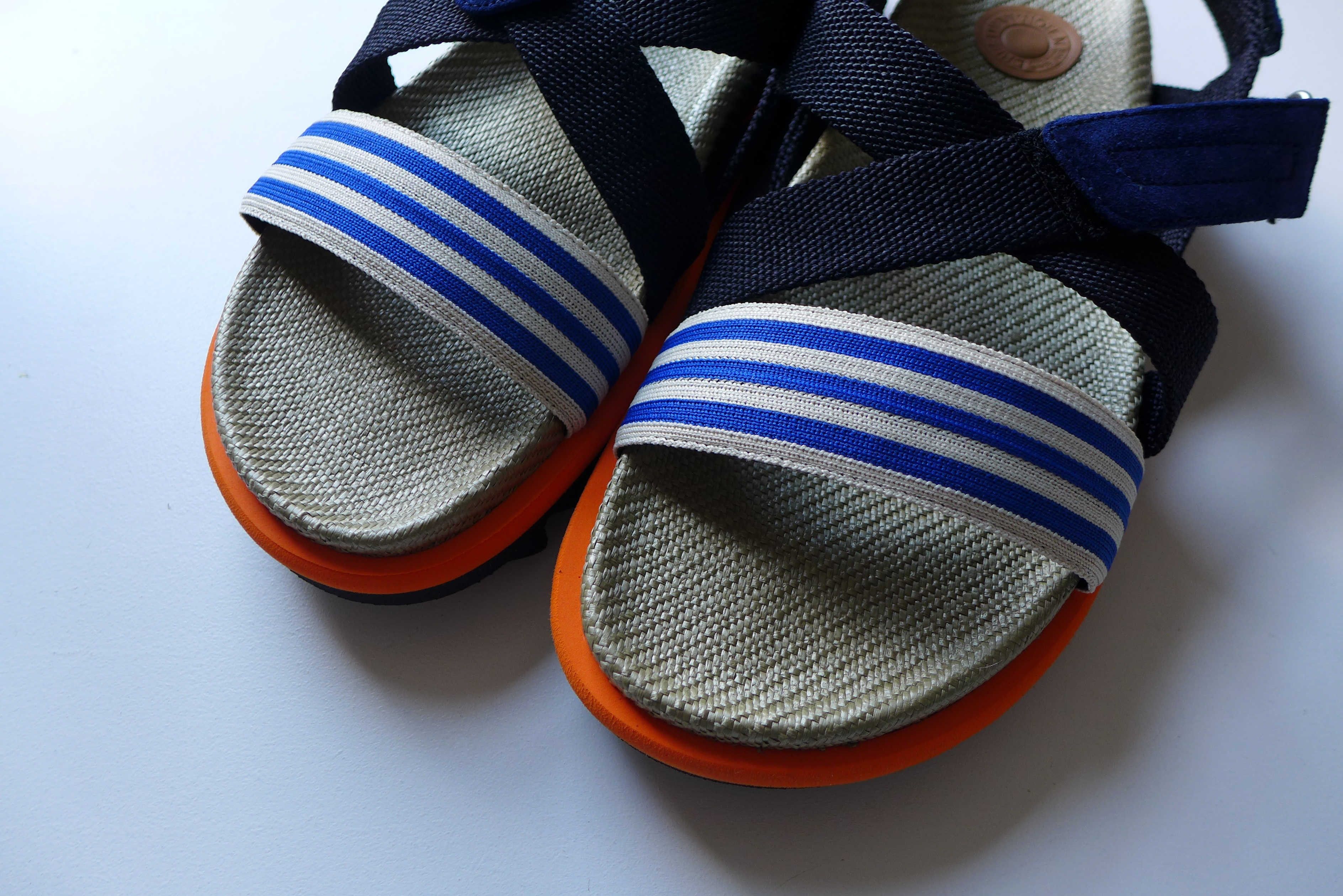 Dries Van Noten Dries Van Noten Webbing Sandals - Navy Size US 9 / EU 42 - 4 Thumbnail