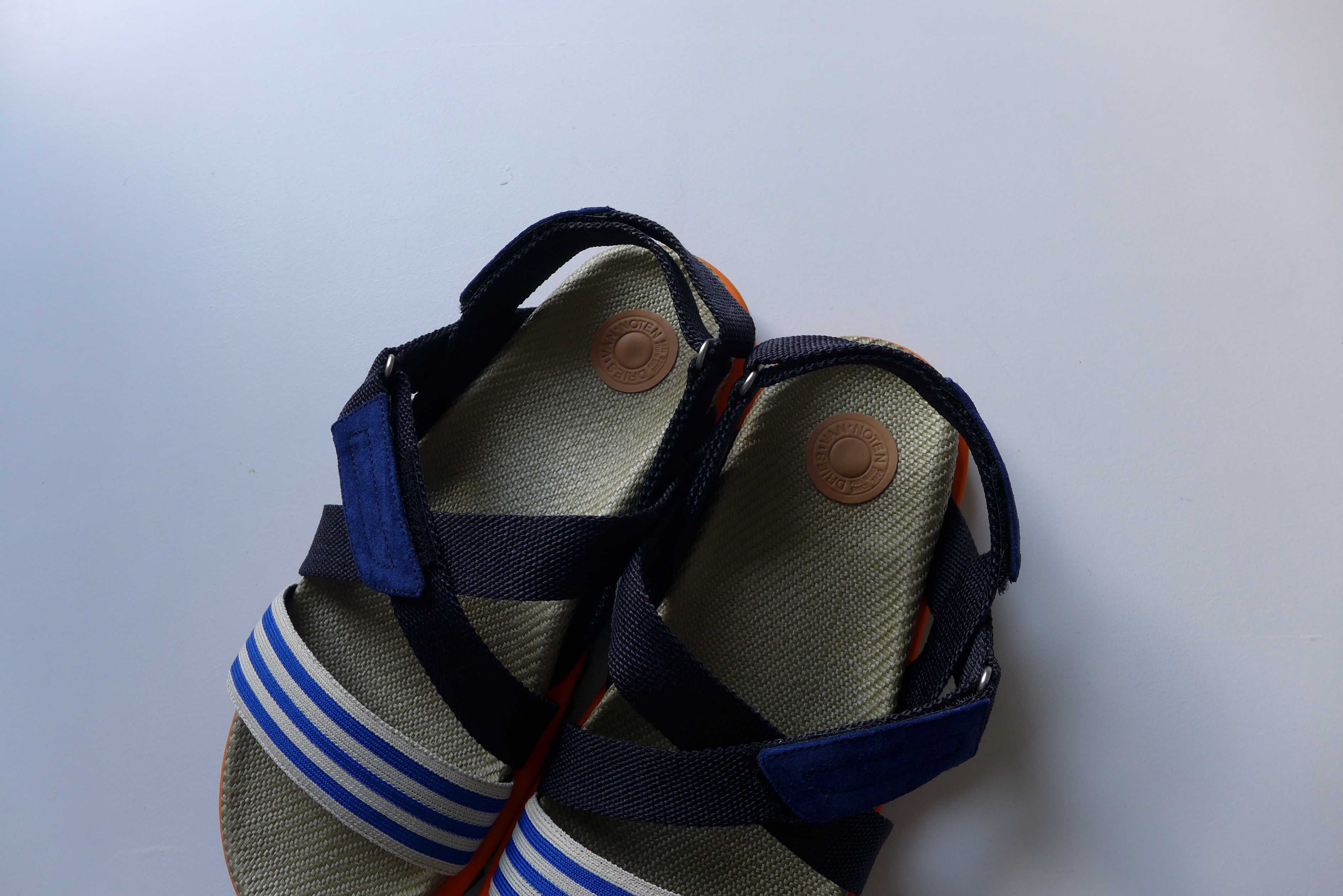 Dries Van Noten Dries Van Noten Webbing Sandals - Navy Size US 9 / EU 42 - 5 Thumbnail