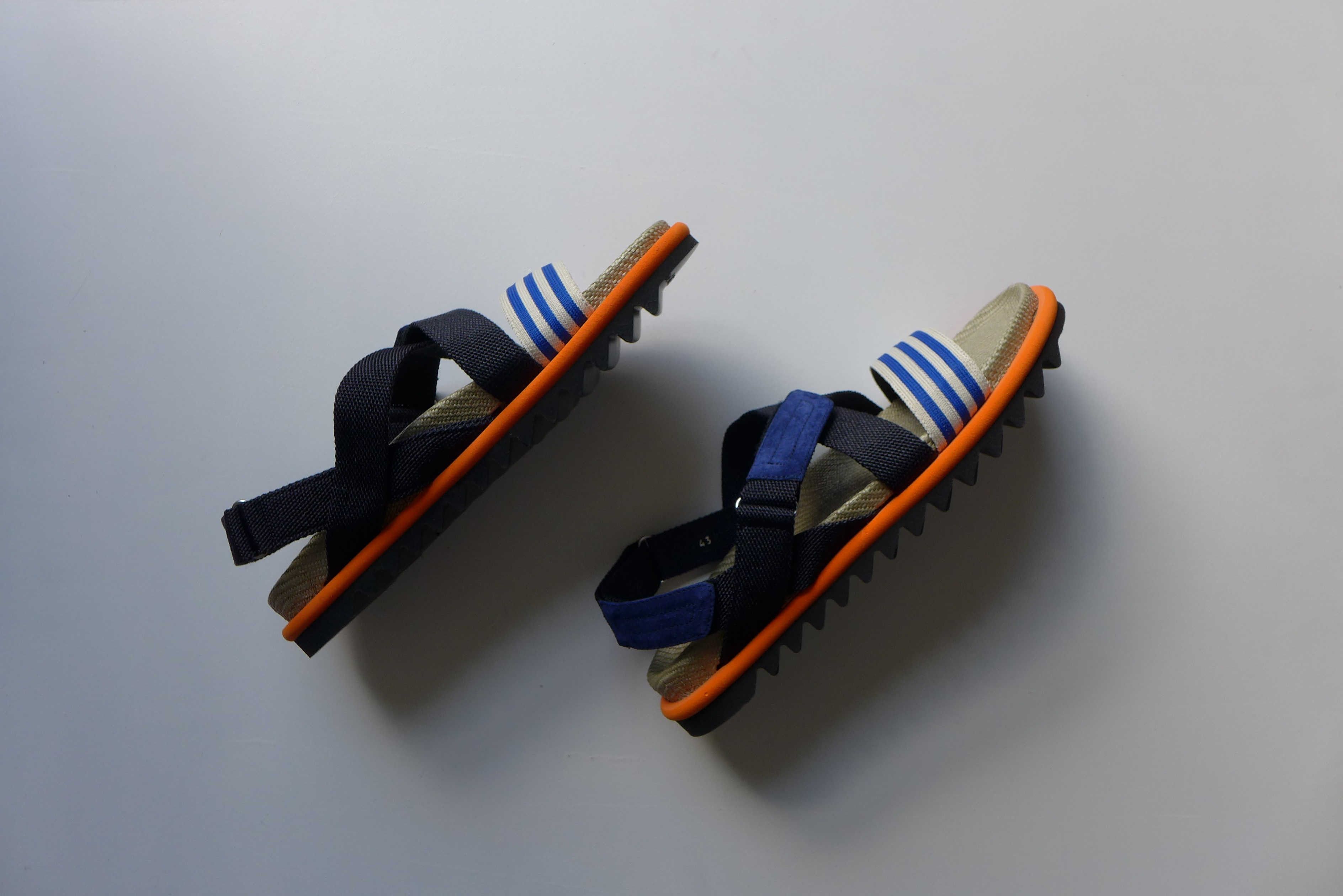 Dries Van Noten Dries Van Noten Webbing Sandals - Navy Size US 9 / EU 42 - 10 Thumbnail