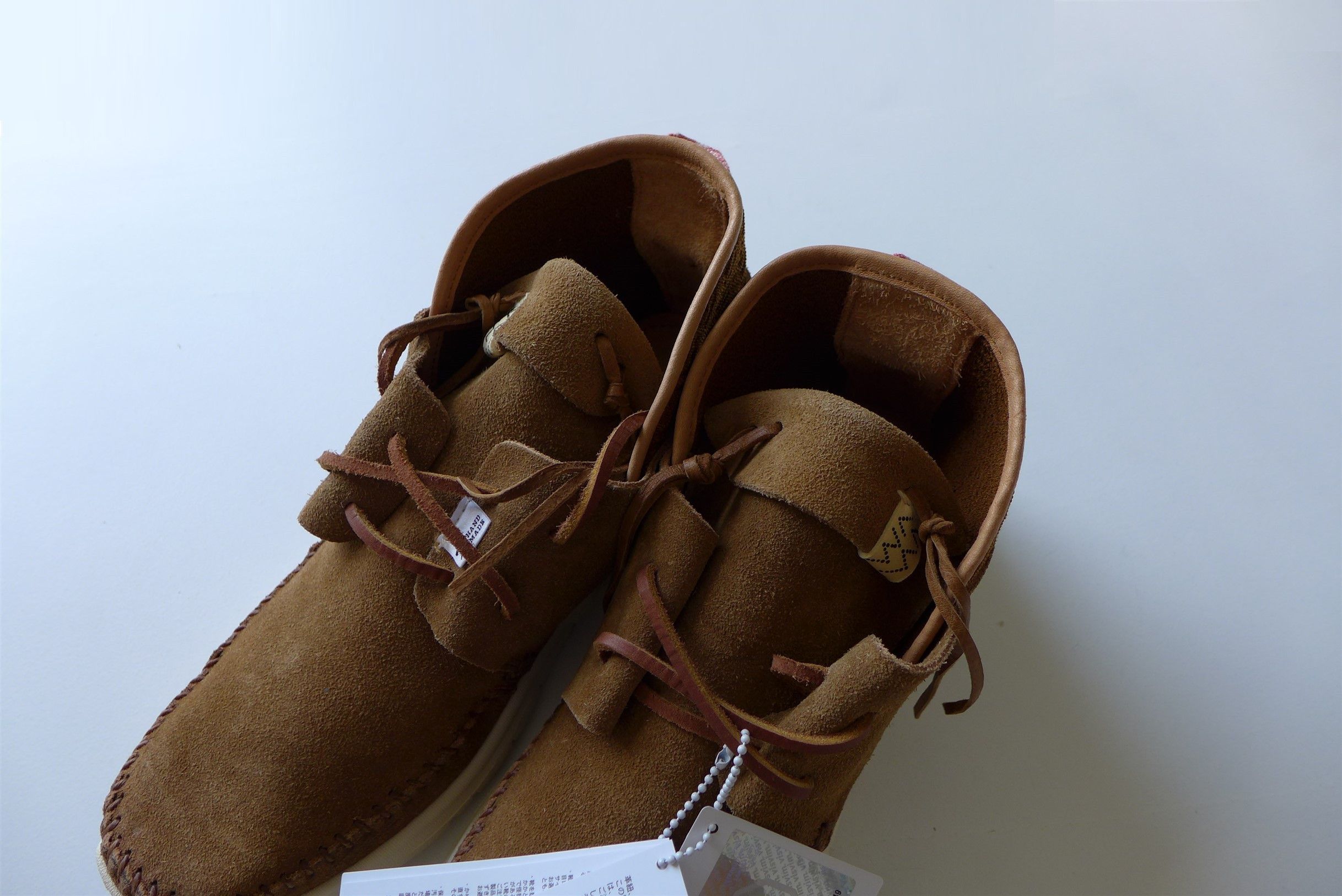 Visvim Ute Moc Trainer Hi-Folk -- Brown Suede