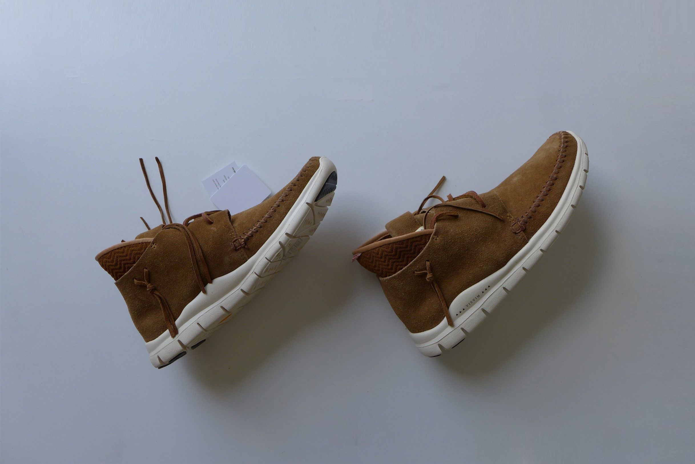 Visvim Ute Moc Trainer Hi-Folk -- Brown Suede