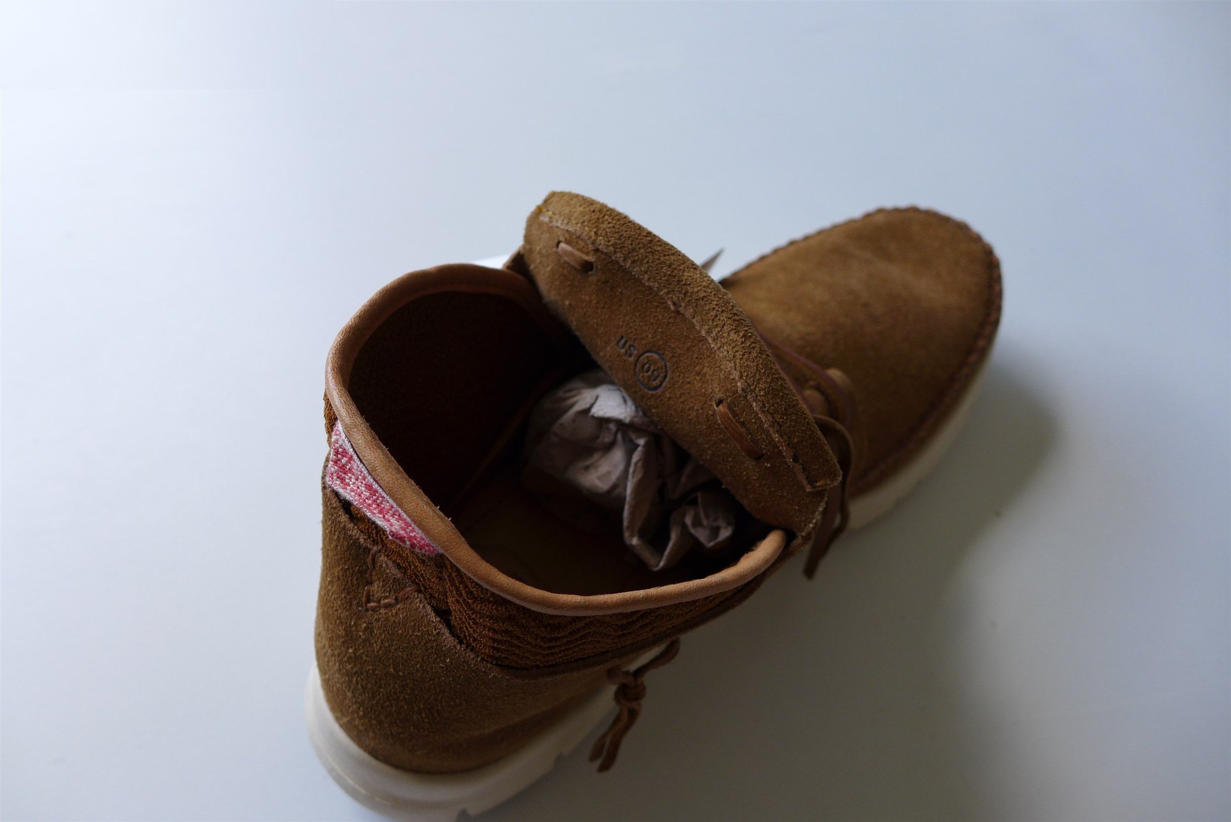 Visvim Visvim Ute Moc Trainer Hi-Folk -- Brown Suede Size US 9 / EU 42 - 11 Thumbnail