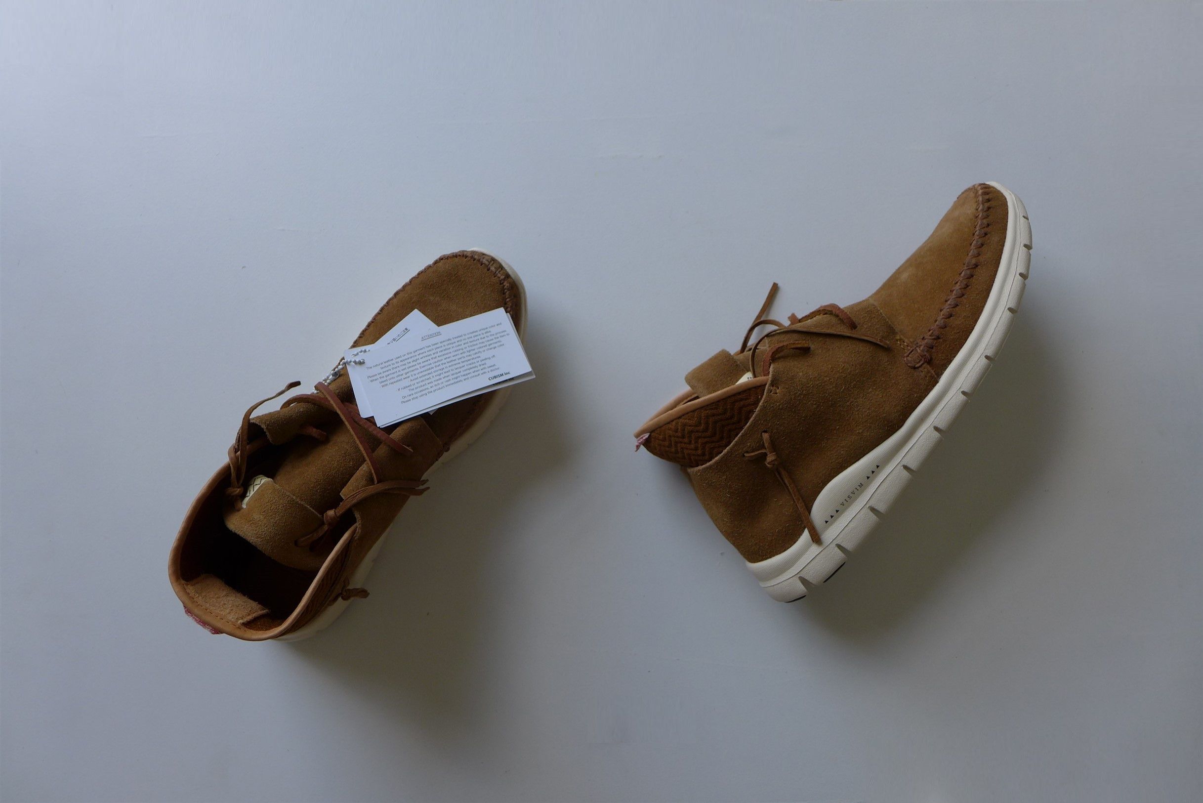 Visvim Visvim Ute Moc Trainer Hi-Folk -- Brown Suede Size US 9 / EU 42 - 6 Thumbnail