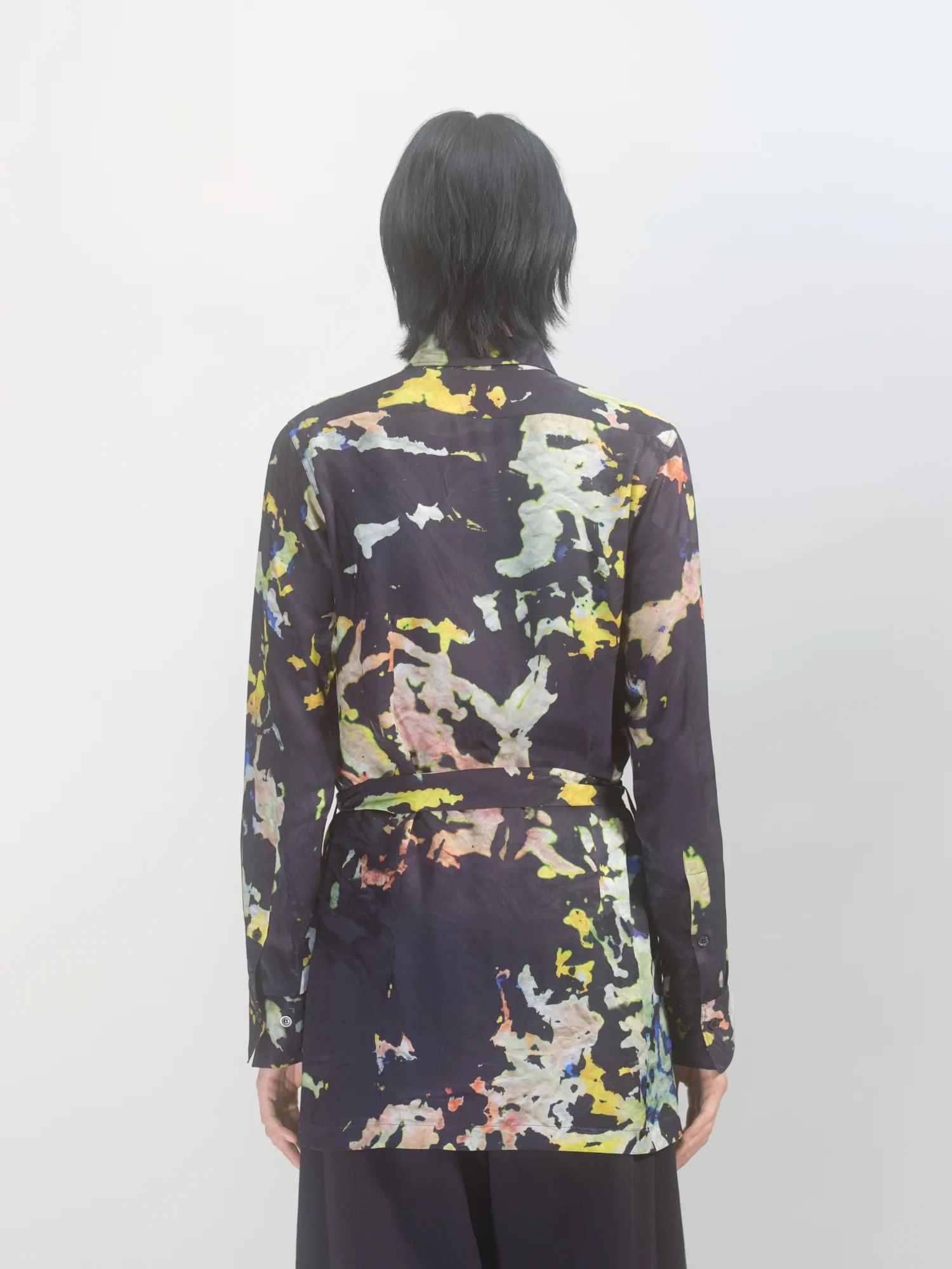 Dries Van Noten Dries Van Noten Floral Belted Pyjama Shirt Size US M / EU 48-50 / 2 - 14 Thumbnail