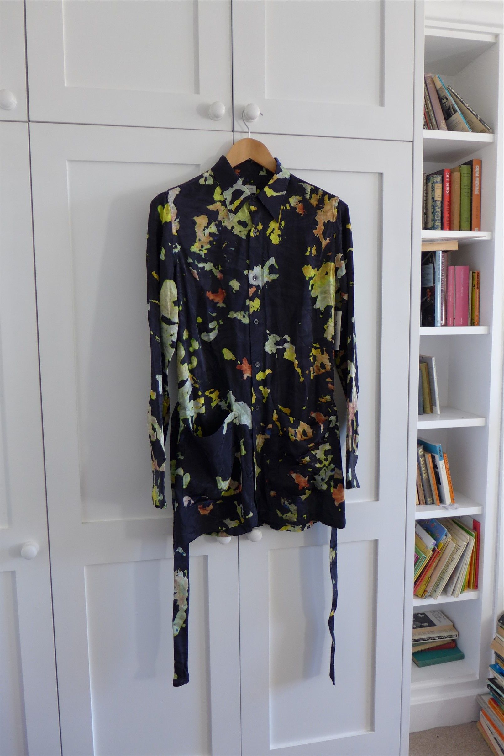 Dries Van Noten Dries Van Noten Floral Belted Pyjama Shirt Size US M / EU 48-50 / 2 - 1 Thumbnail