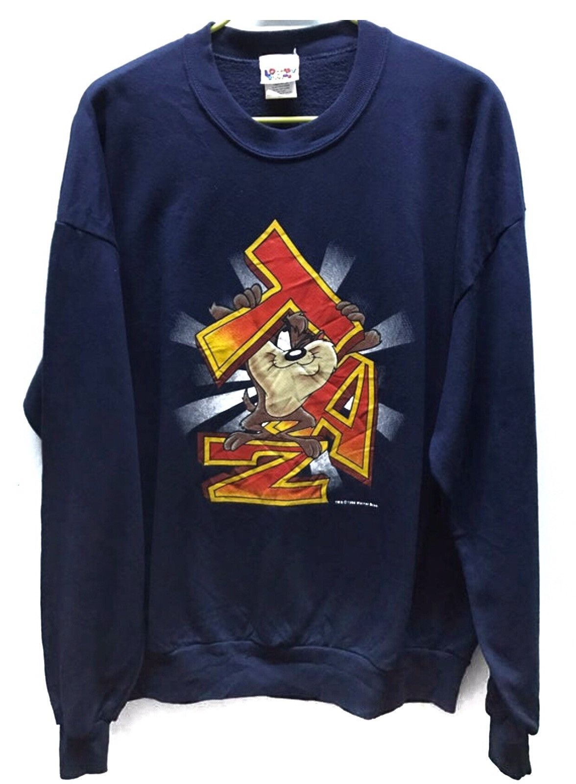 Vintage Looney Tunes Character Tasmanian Devil Sweatshirt
