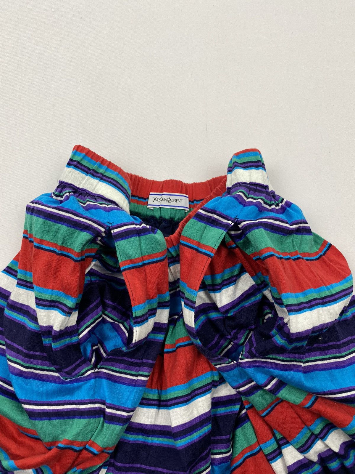 Yves Saint Laurent Yves Saint Laurent Multicolor Stripes Skirt Size 30" / US 8 / IT 44 - 11 Thumbnail