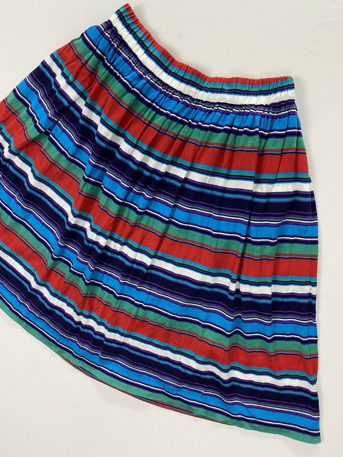 Yves Saint Laurent Yves Saint Laurent Multicolor Stripes Skirt Size 30" / US 8 / IT 44 - 5 Thumbnail