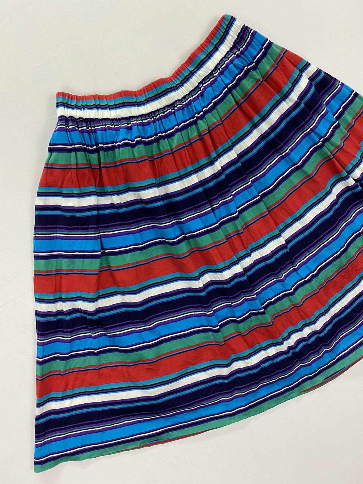 Yves Saint Laurent Yves Saint Laurent Multicolor Stripes Skirt Size 30" / US 8 / IT 44 - 6 Thumbnail