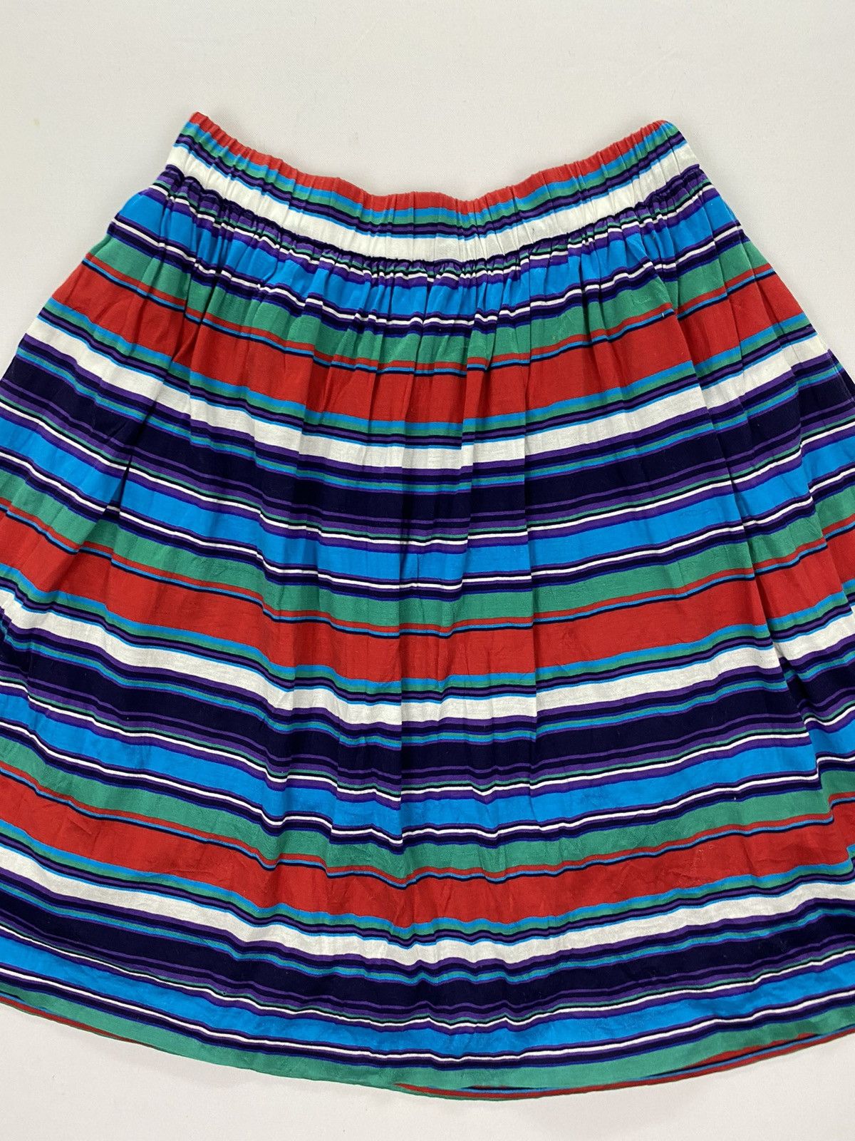 Yves Saint Laurent Yves Saint Laurent Multicolor Stripes Skirt Size 30" / US 8 / IT 44 - 3 Thumbnail