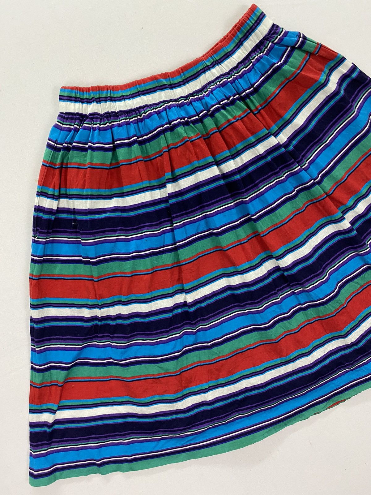 Yves Saint Laurent Yves Saint Laurent Multicolor Stripes Skirt Size 30" / US 8 / IT 44 - 7 Thumbnail
