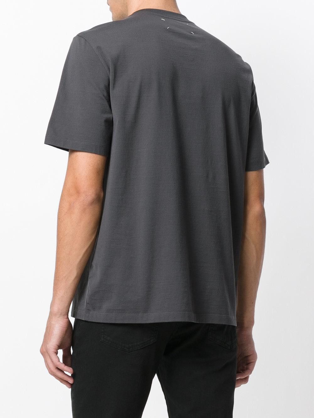 Maison Margiela Margiela FW17 Exclamation Print T-shirt - Dark Grey Size US M / EU 48-50 / 2 - 2 Thumbnail