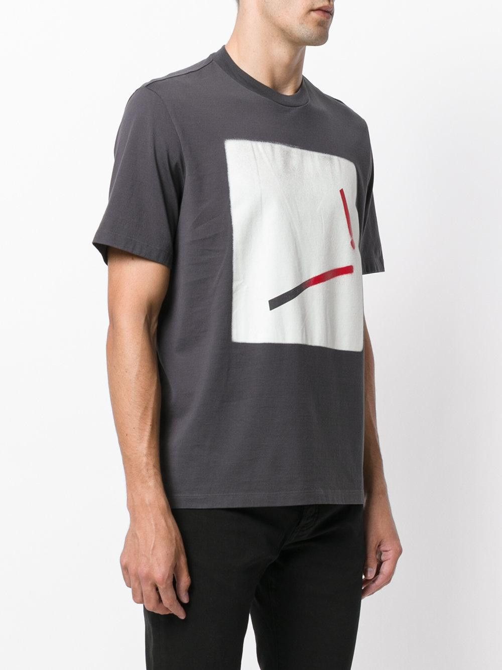 Maison Margiela Margiela FW17 Exclamation Print T-shirt - Dark Grey Size US M / EU 48-50 / 2 - 1 Thumbnail