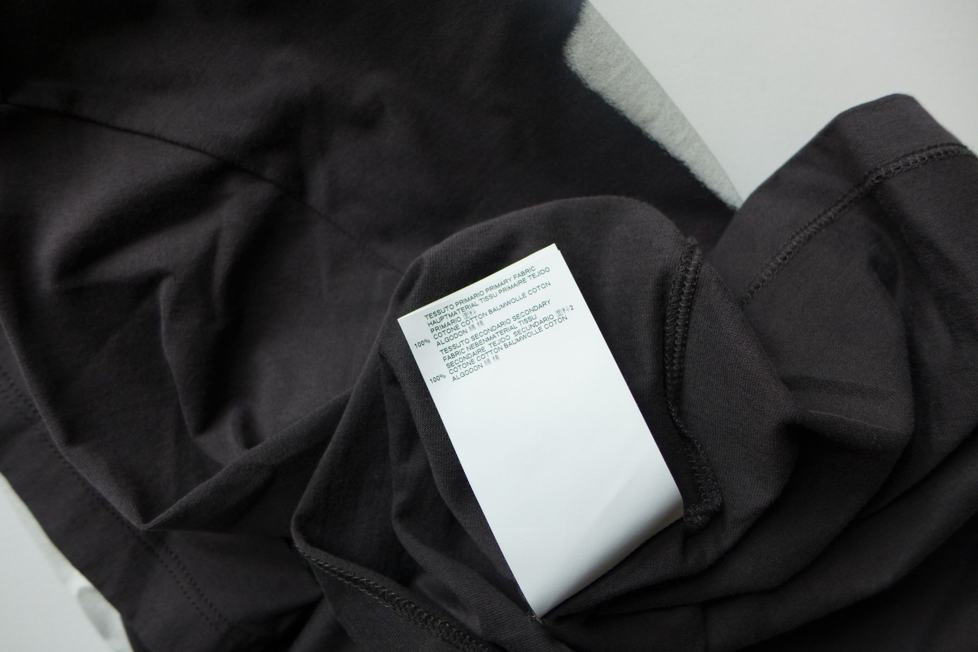 Maison Margiela Margiela FW17 Exclamation Print T-shirt - Dark Grey Size US M / EU 48-50 / 2 - 10 Thumbnail