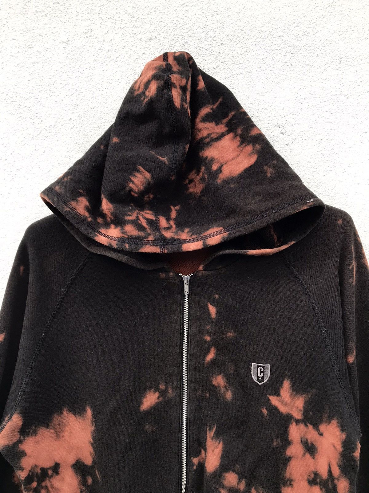 Comme Ca Ism × Vintage Comme Ca Ism Acid Wash Hoodie Sweatshirt Size US S / EU 44-46 / 1 - 5 Thumbnail