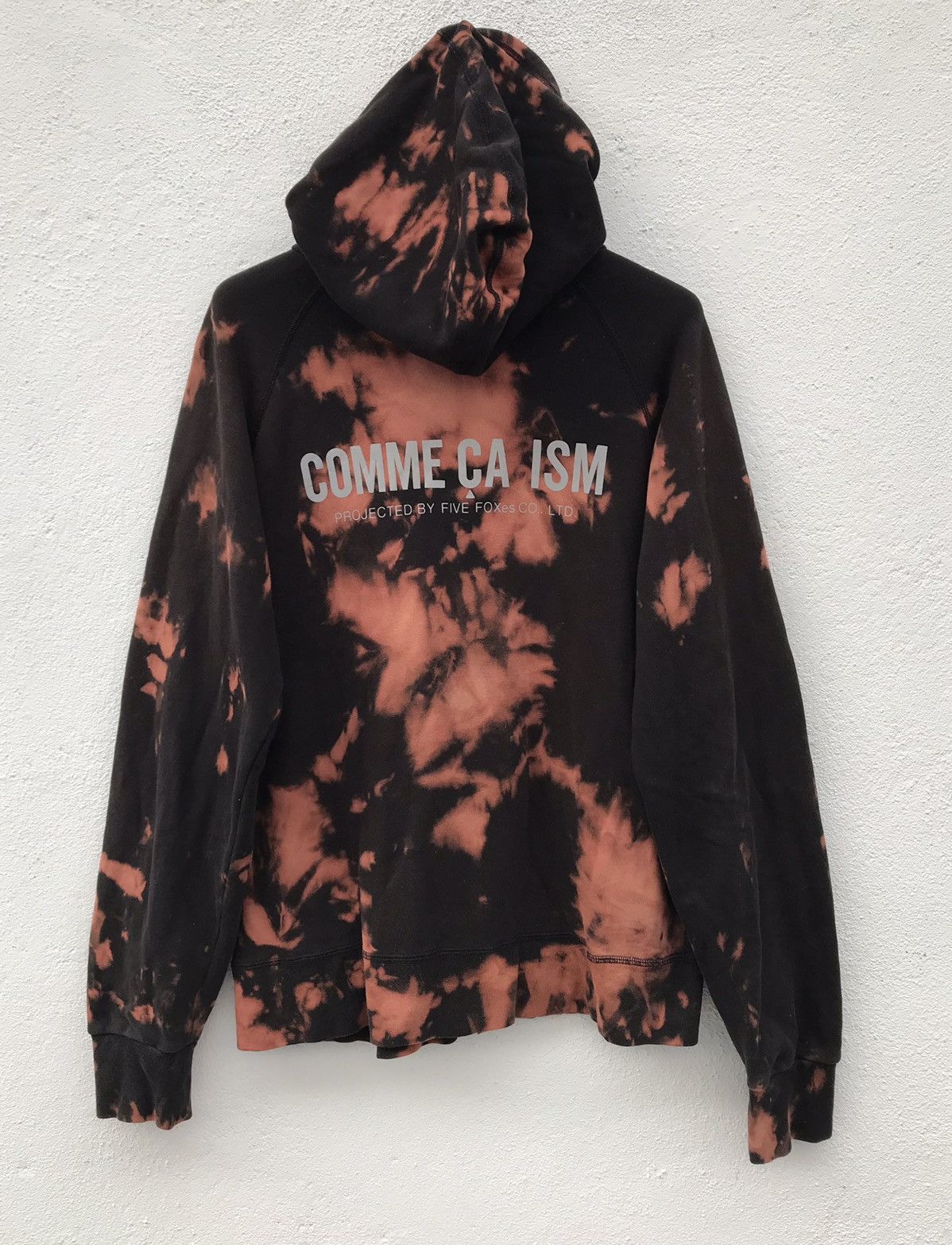 Comme Ca Ism × Vintage Comme Ca Ism Acid Wash Hoodie Sweatshirt Size US S / EU 44-46 / 1 - 1 Thumbnail