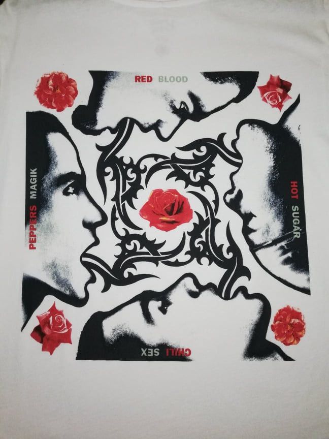 Band Tees Vtg🔥Red Hot Chili Peppers”Blood Sugar Sex Magik Hot Sugar” Size US S / EU 44-46 / 1 - 2 Thumbnail