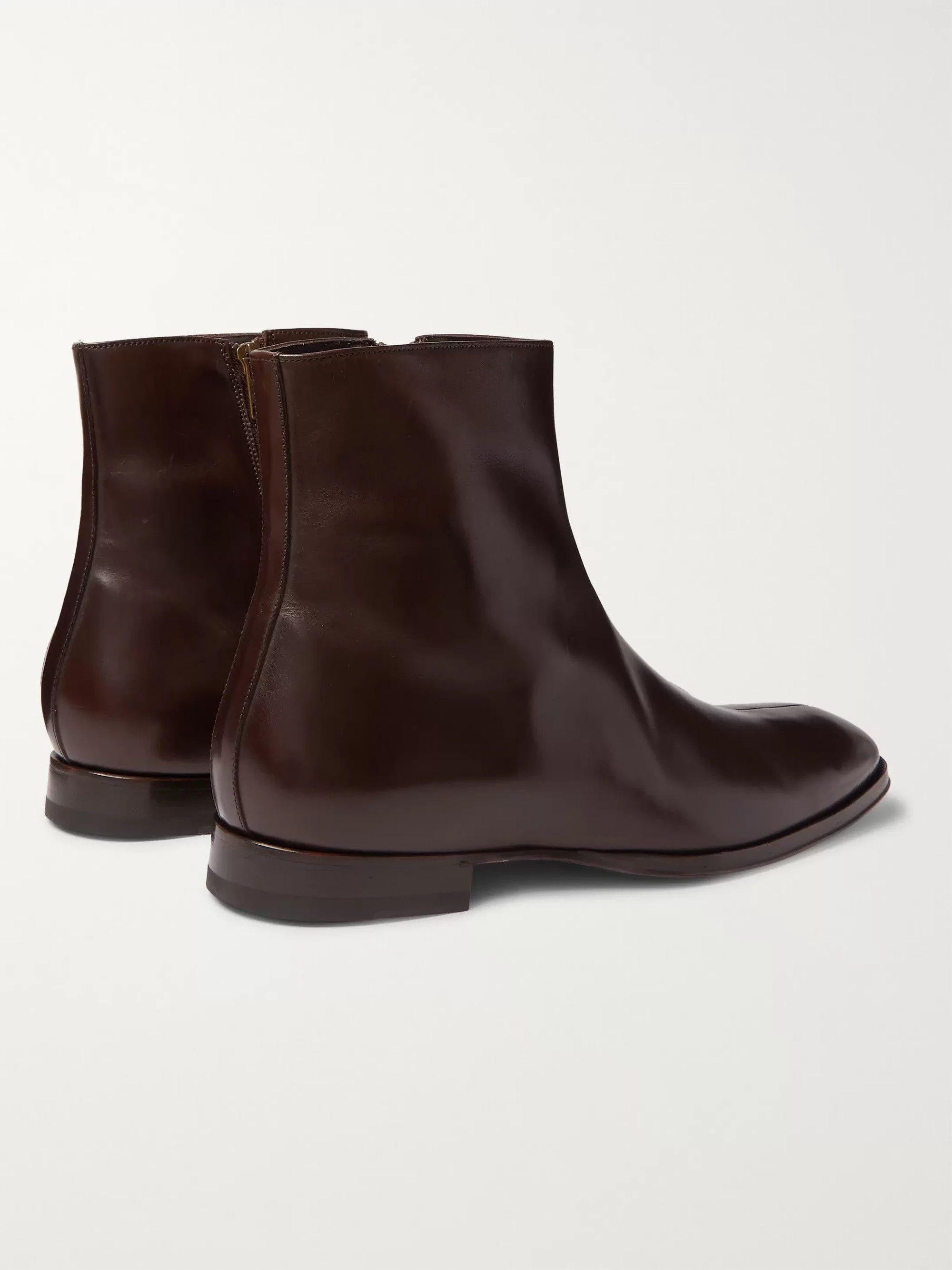 Paul Smith Paul Smith Reeves Chelsea Boots - Dark Brown Leather Size US 9.5 / EU 42-43 - 2 Thumbnail