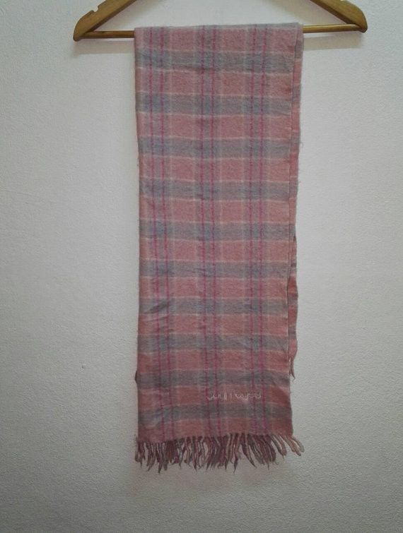Courreges × Designer × Vintage Rare Muffler COURREGES PARIS pink colour (48" X 19") Size ONE SIZE - 1 Thumbnail